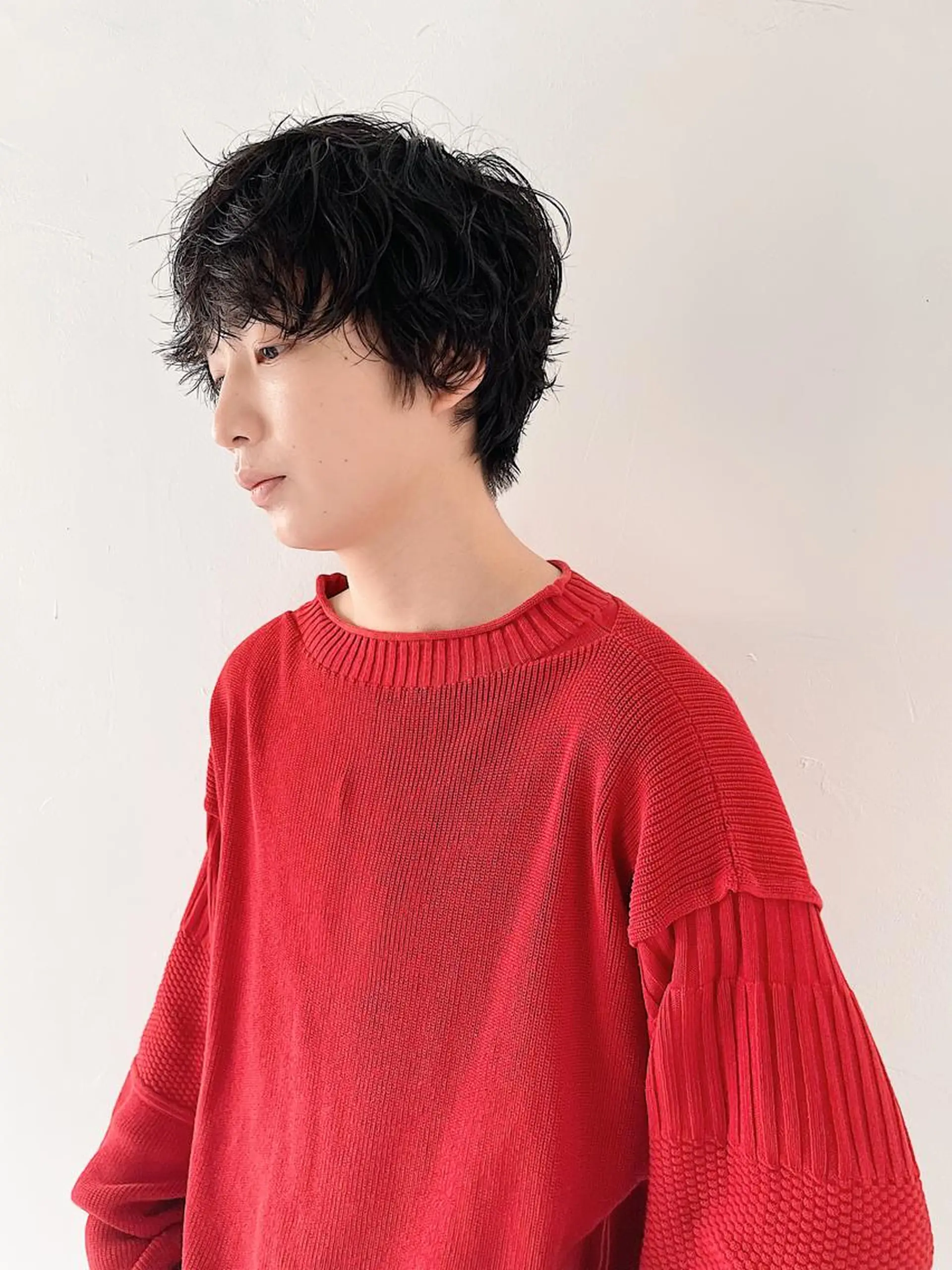 メンズ マッシュ カット パーマ トリートメント 渋谷メンズカット/ 工藤靖也のヘアスタイル