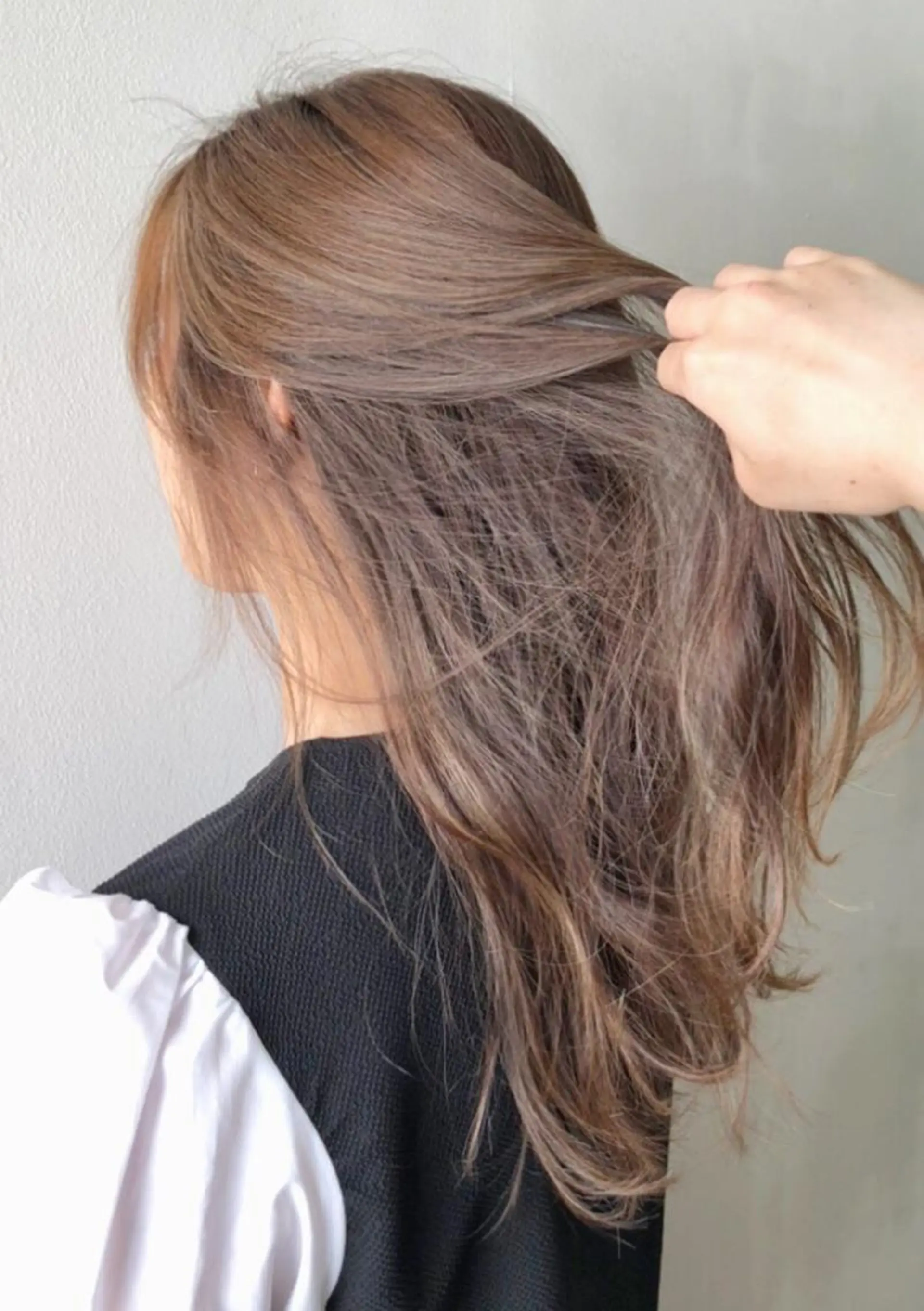 ロング ケアカラー カット ヘアカラー トリートメント ヘッドスパ ヘアセット ✨透明感ケアカラー✨ 長野ゆきなのヘアスタイル