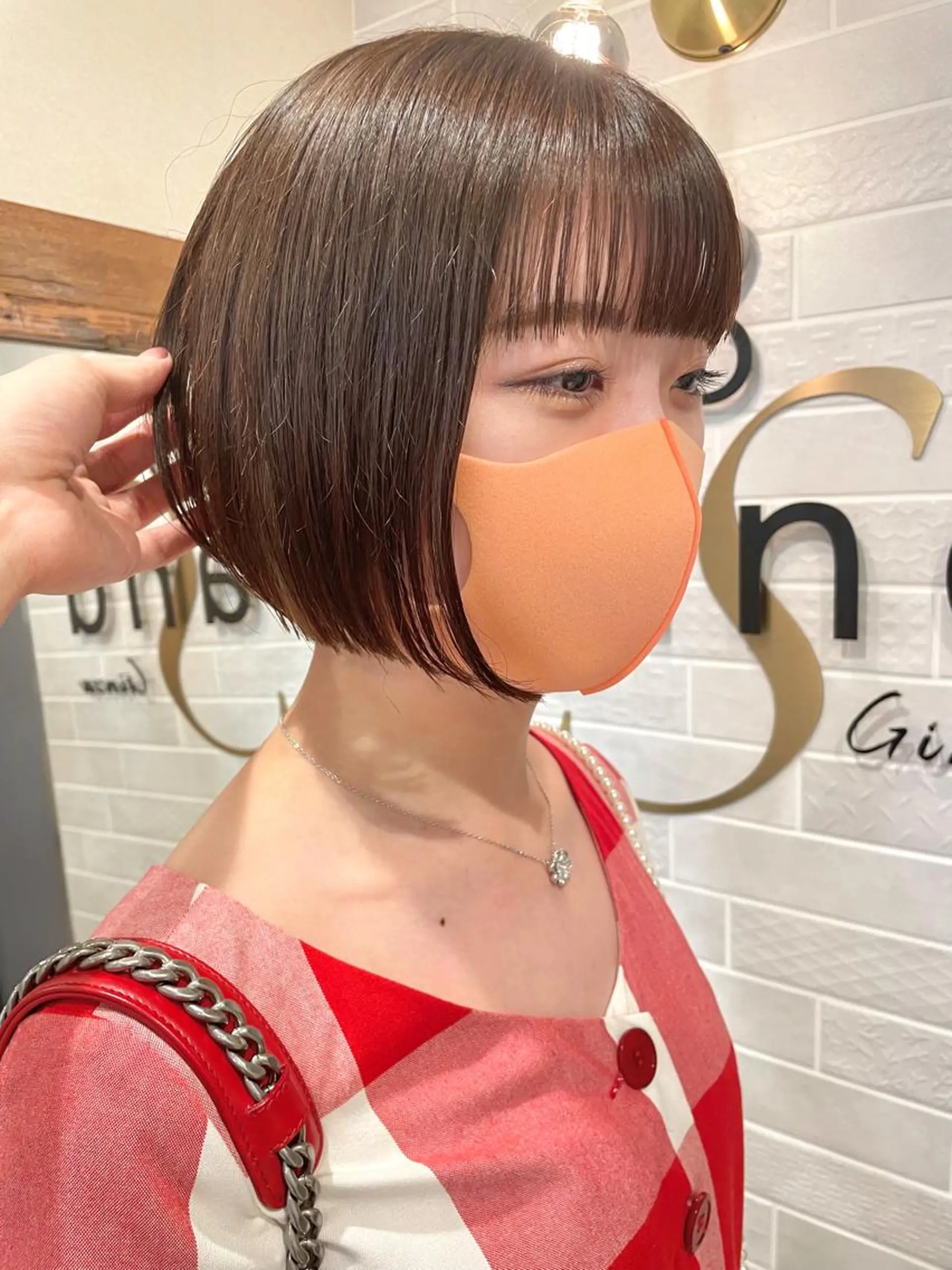 ミディアム sand  池袋所属・ボブ特化美容師 🌈うめつたいがのヘアスタイル