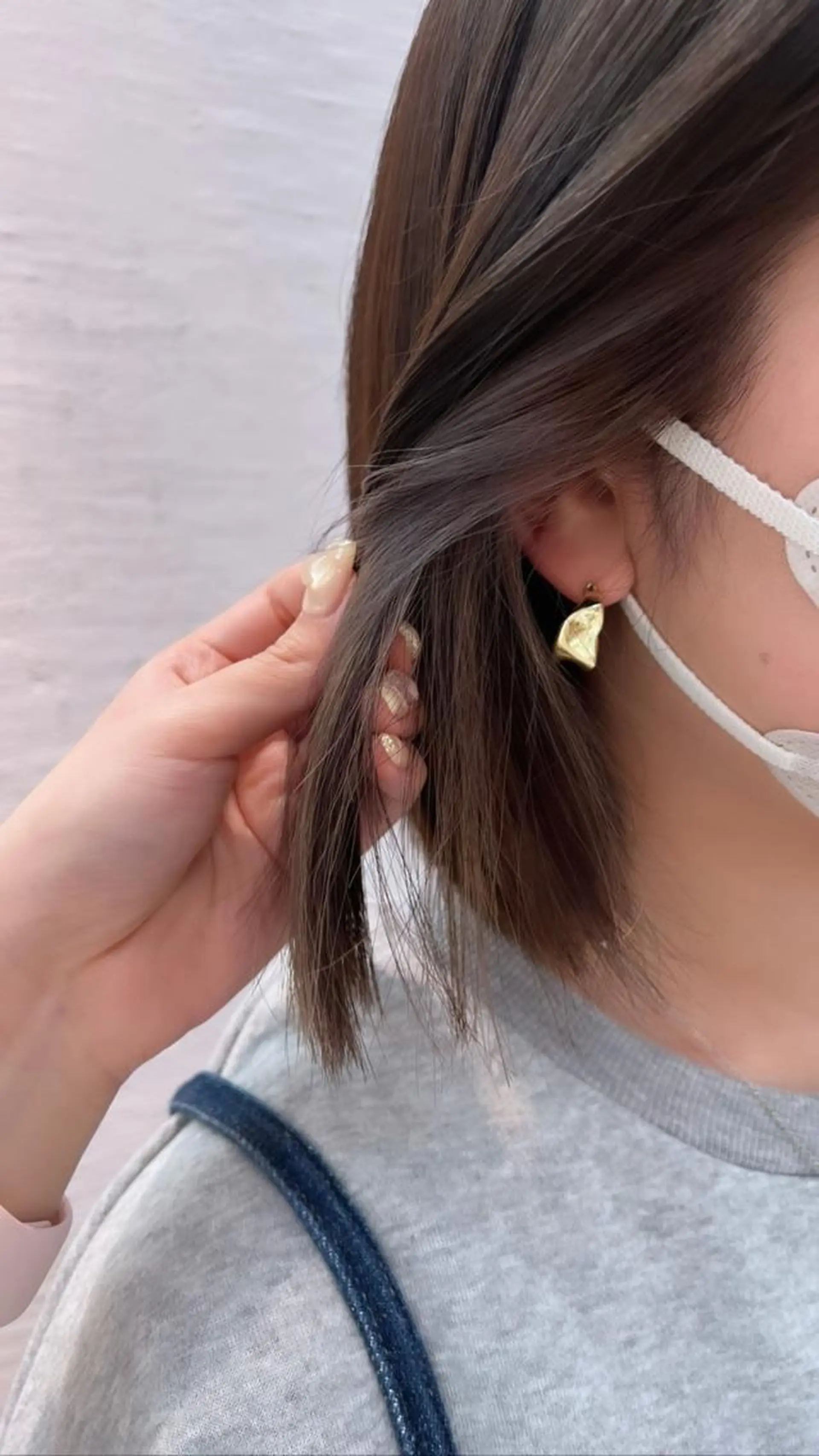 ミディアム カット ヘアカラー mai 🌷のヘアスタイル