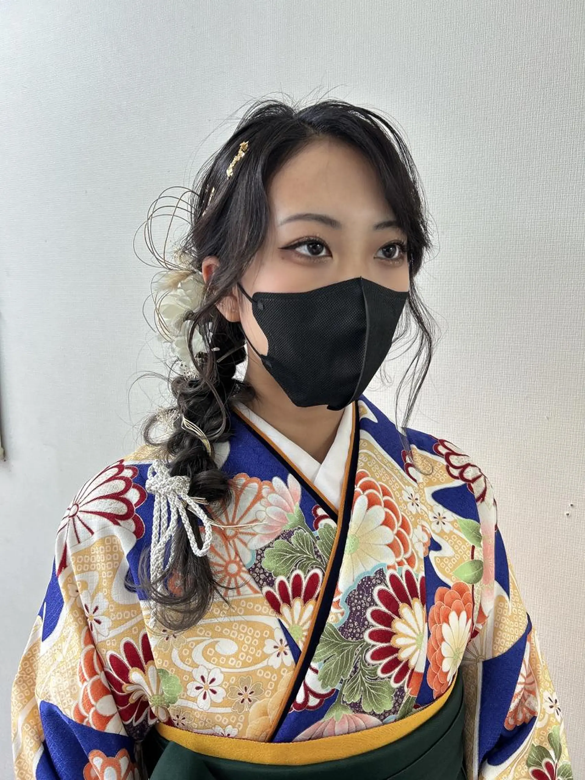 ロング 卒業式のヘアスタイル ベルグローヘアセット 🤍まりこのヘアスタイル