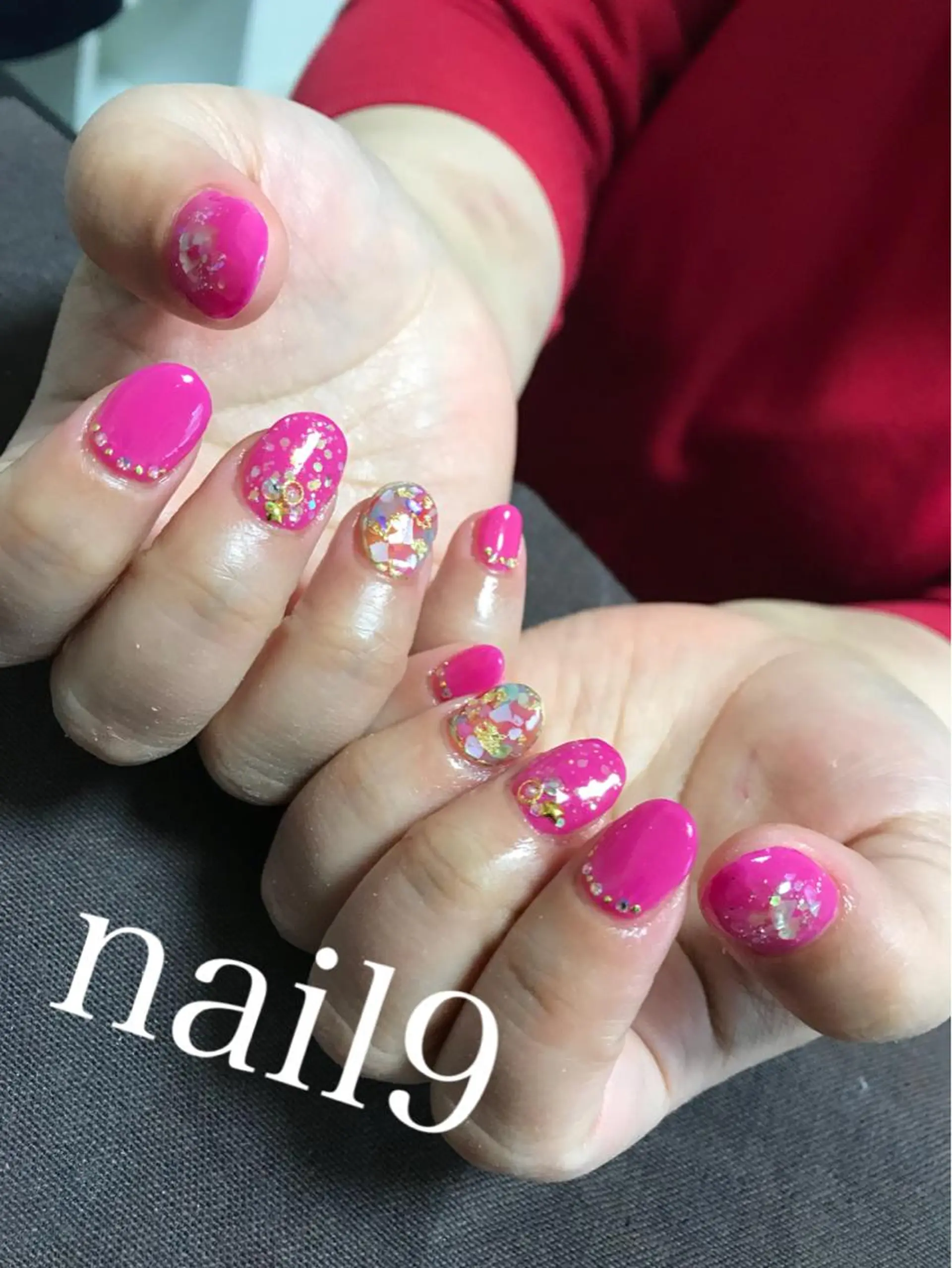 ネイル 春ネイル ネイルサロン nail9のネイルデザイン