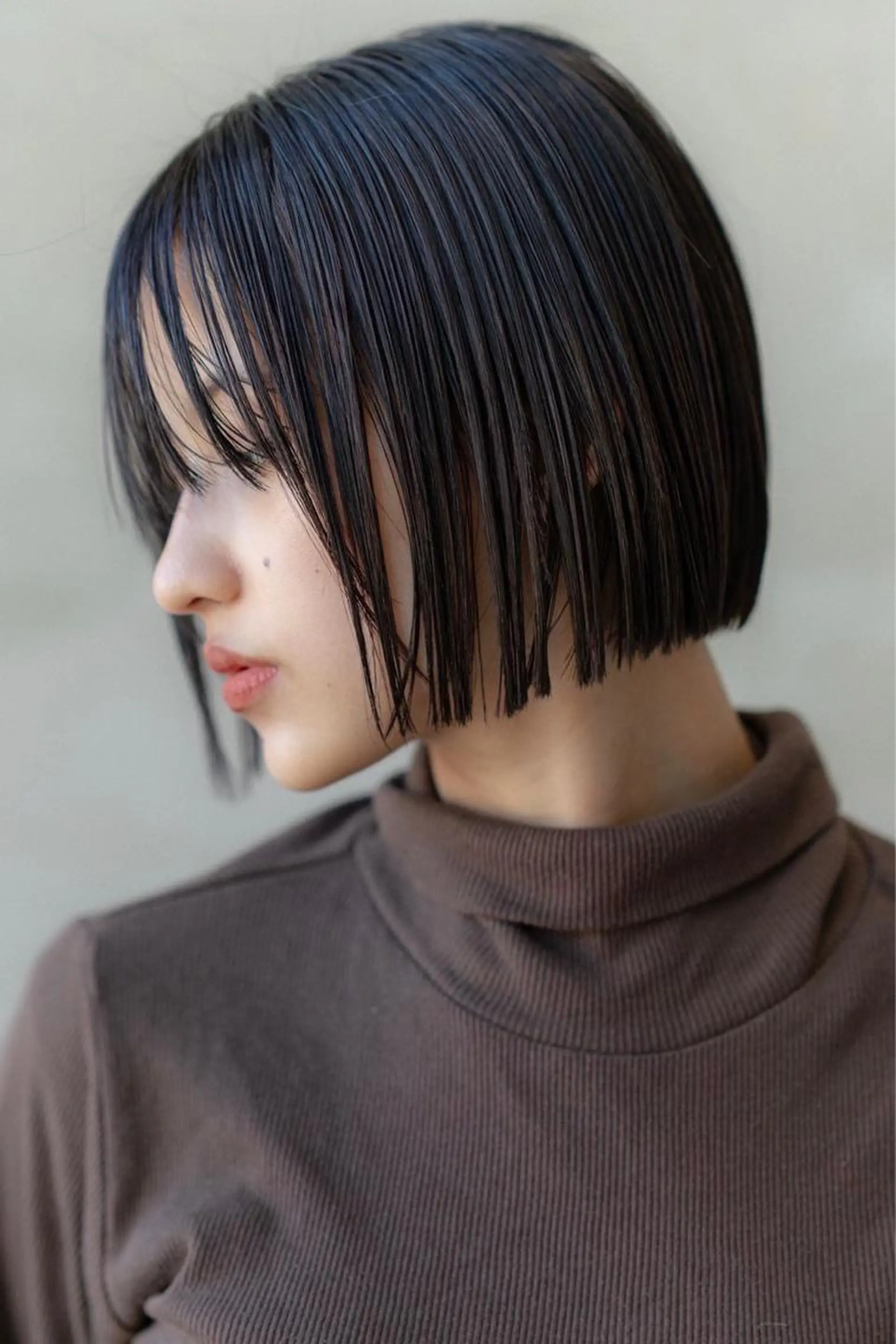 ショート カラー ボブ 大森 勝馬のヘアスタイル