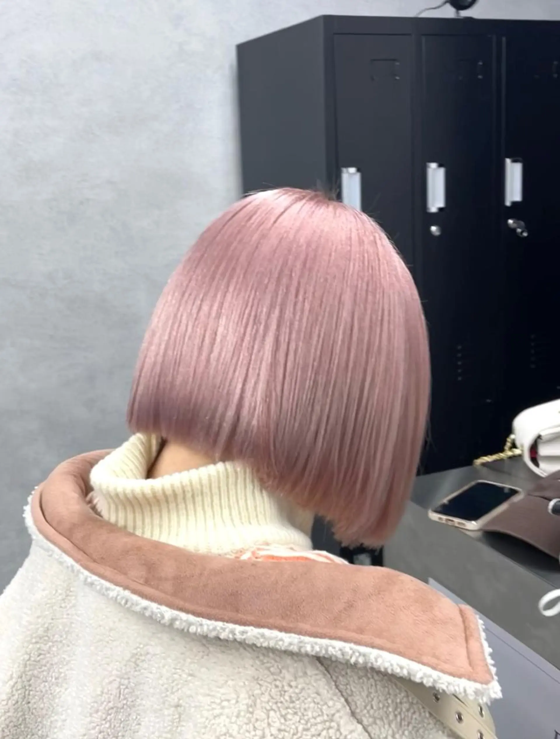 ショート カラー パーマ ヘアアレンジ メンズ キッズ ネイル マツエク・マツパ アイブロウ メンズハイトーン ベージュカラー ハイトーンカラー ピンクカラー ピンクベージュ 大人スタイル 太田のヘアスタイル