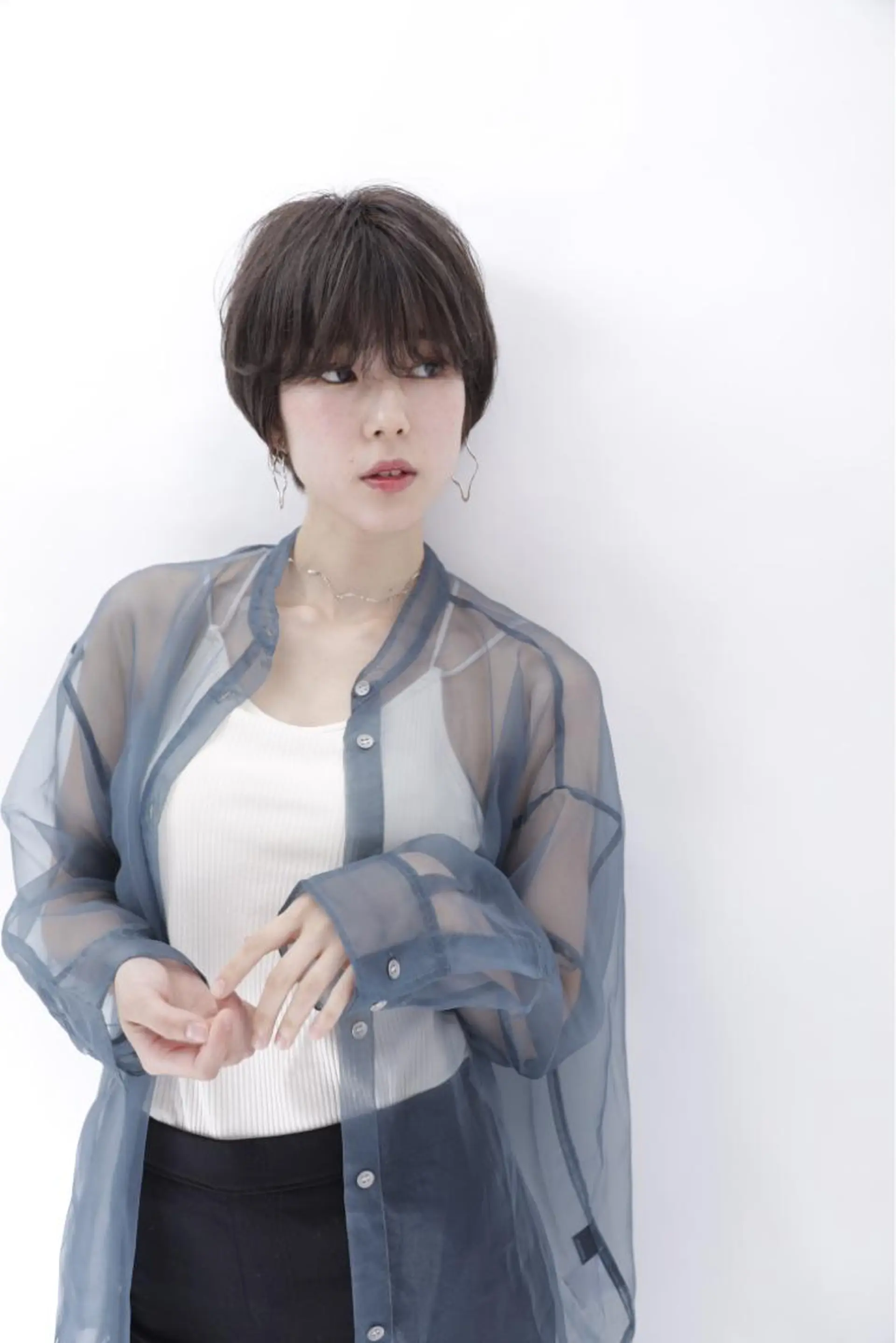 ショート カラー 韓国ヘアならお任せ！ 小辻李菜💕のヘアスタイル
