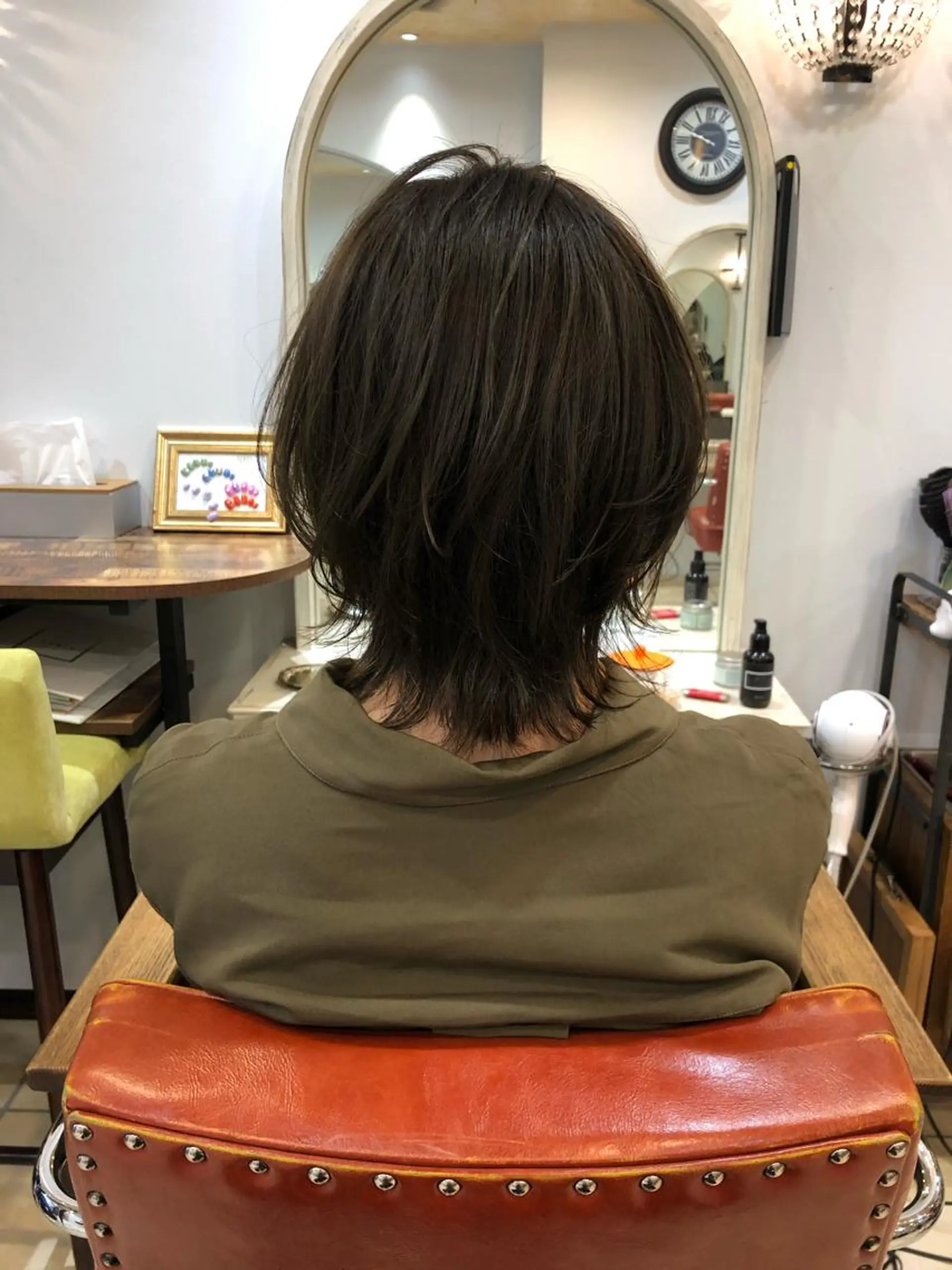 ショート \脱・うねり& 広がり/gite菊のヘアスタイル
