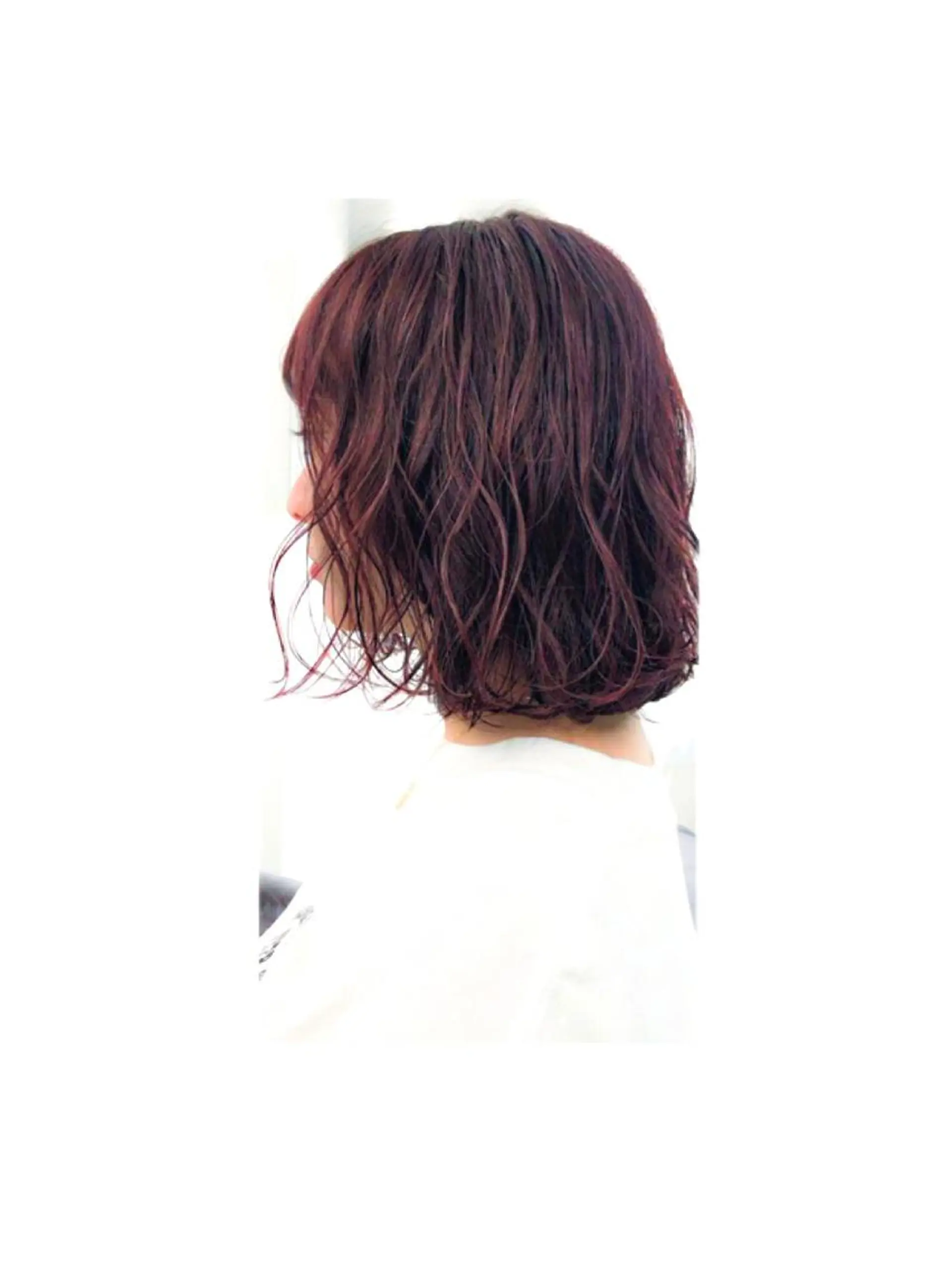 ミディアム カラー ワタベ ハヤト/ トップデザイナーのヘアスタイル