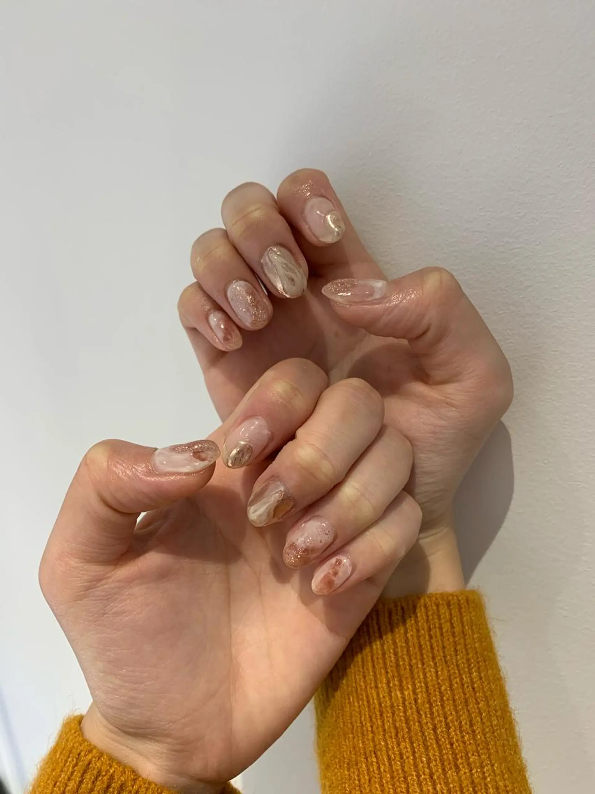 ネイル ニュアンスネイル マキノ ユイのネイルデザイン