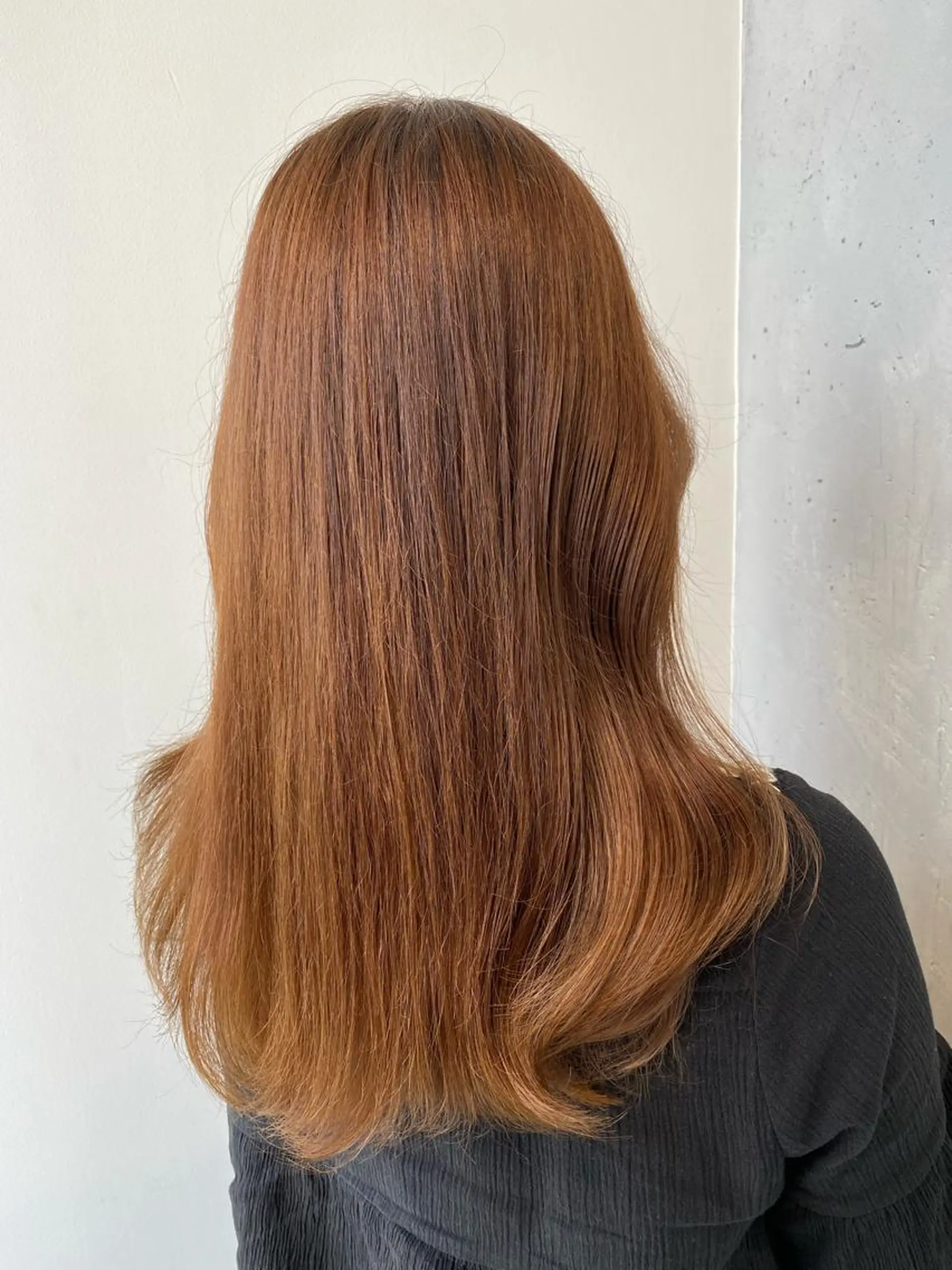 ロング カラー ヘアアレンジ 韓国風ヘア レイヤーカット 【艶髪×韓国風】 毛流れ職人 RYOのヘアスタイル