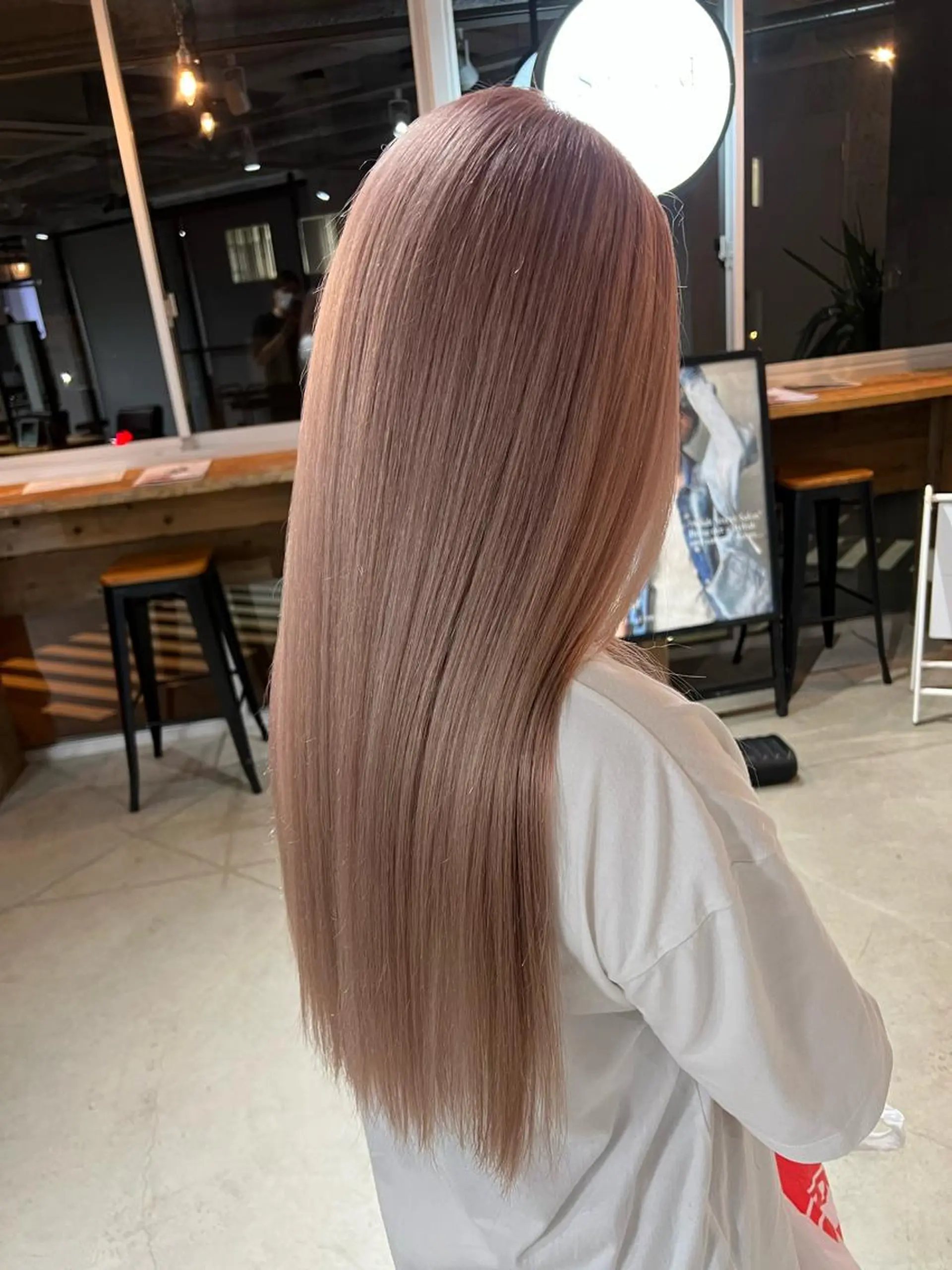ロング カラー amie三宮 NAKANOのヘアスタイル