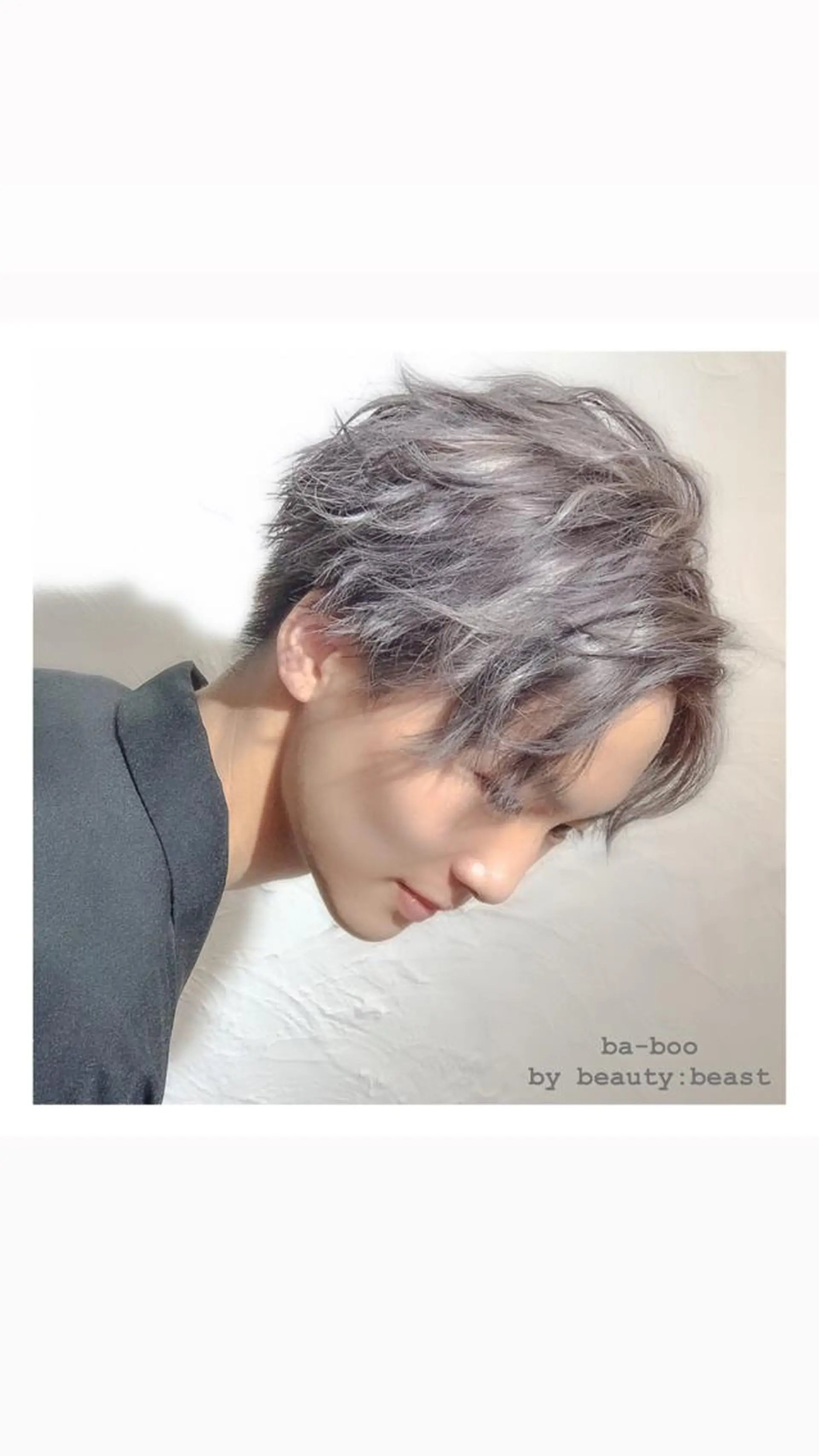 カラー パーマ メンズ ba-boo 広島のヘアスタイル