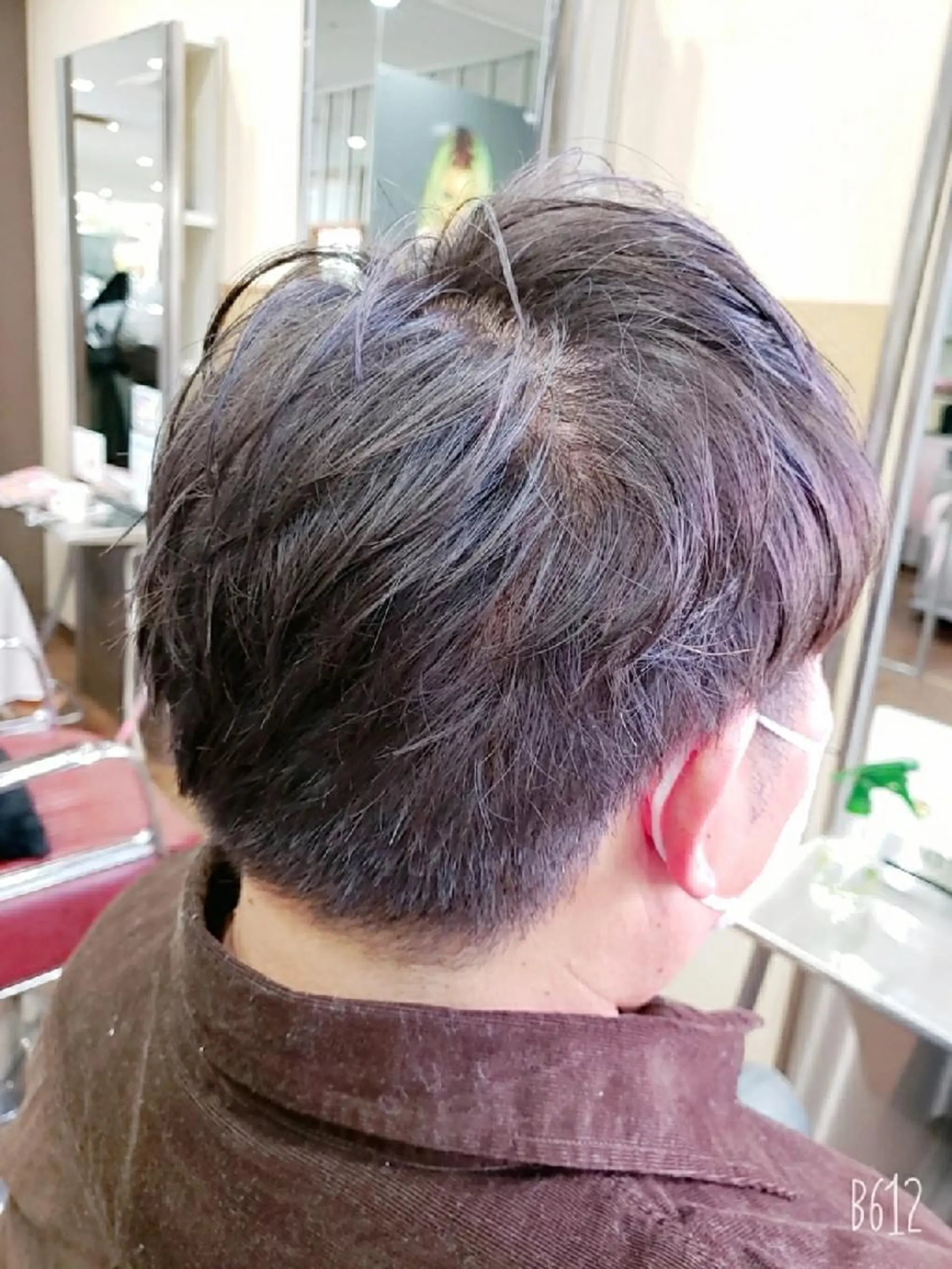 メンズ ショート 刈り上げ カット 平田 久恵のヘアスタイル