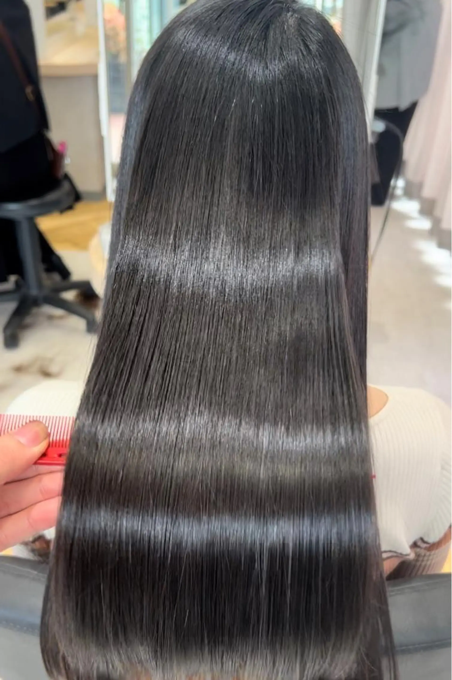 ロング 韓国ヘア🩶侑矢 艶髪透明感/福岡のヘアスタイル