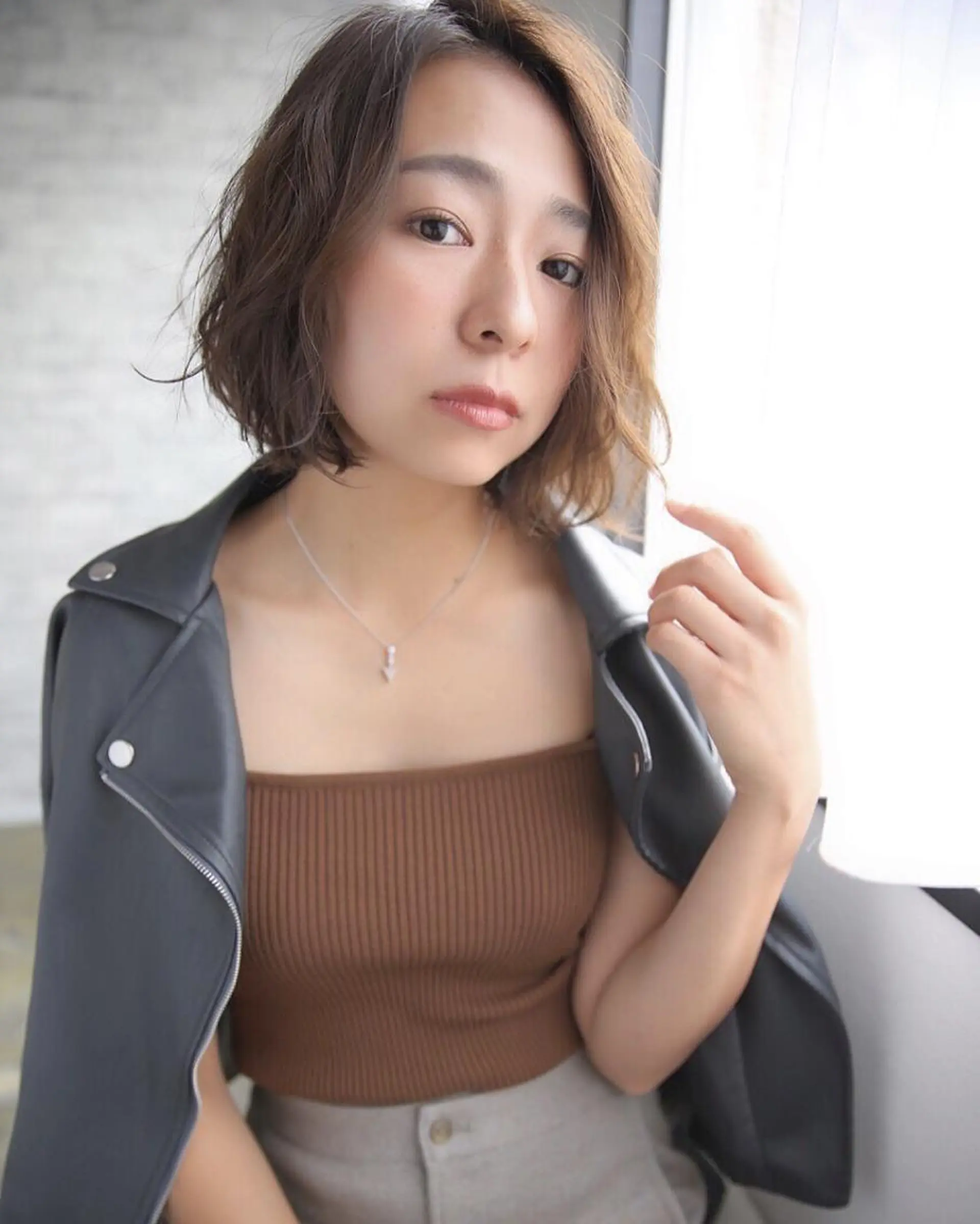 ショート カラー 心斎橋/縮毛矯正/ 髪質改善　吉見勇亮のヘアスタイル