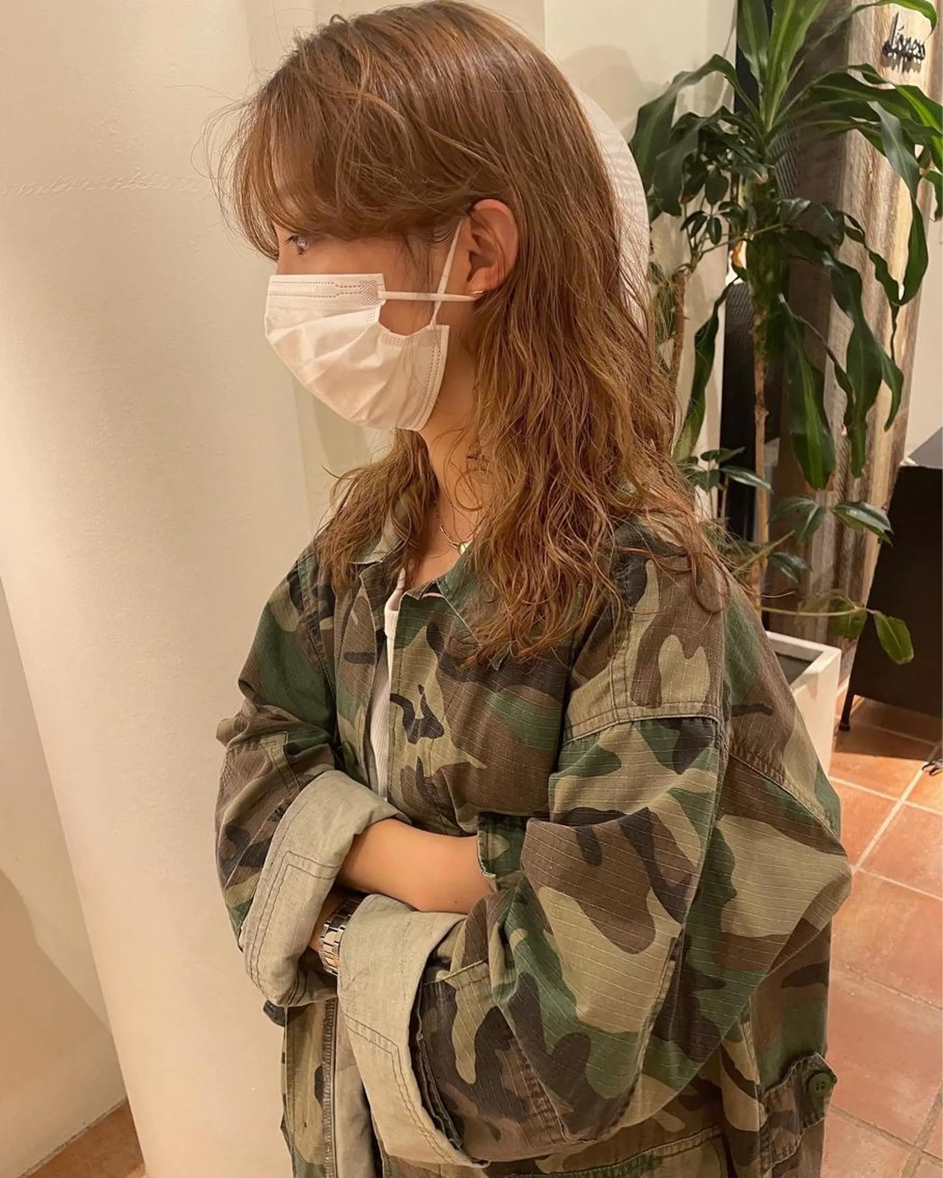 ロング パーマ くせ毛 ロング ニュアンスパーマ カット パーマ トリートメント ボブ/レイヤー/ケア パーマ/リュウタのヘアスタイル