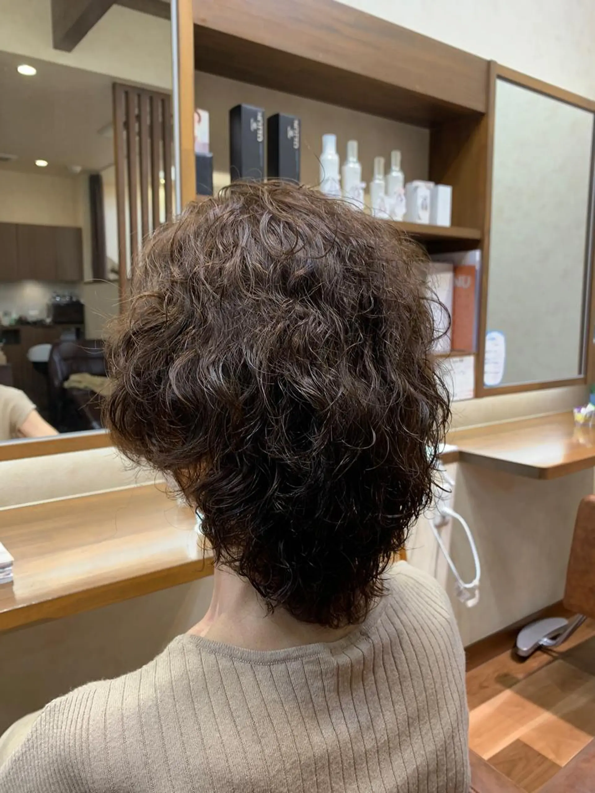 ミディアム アメイジングヘアー 千歳店　福嶋のヘアスタイル