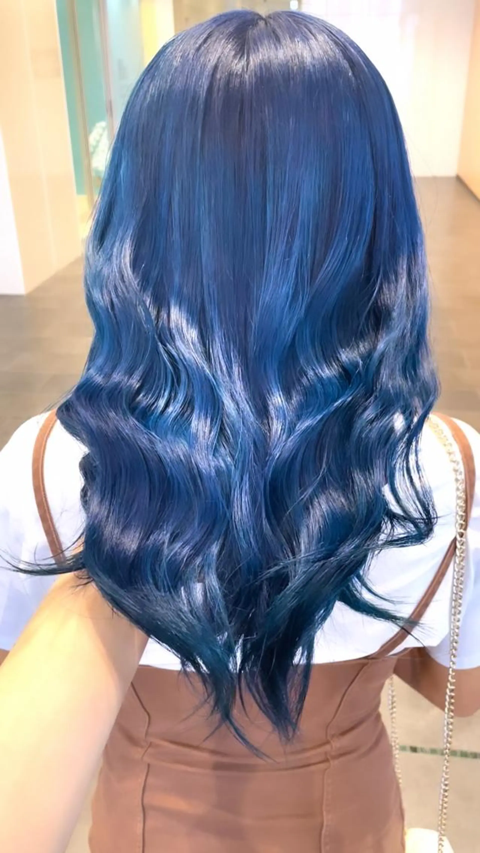 セミロング カラー 梅田美容室/ ウルフカットのヘアスタイル