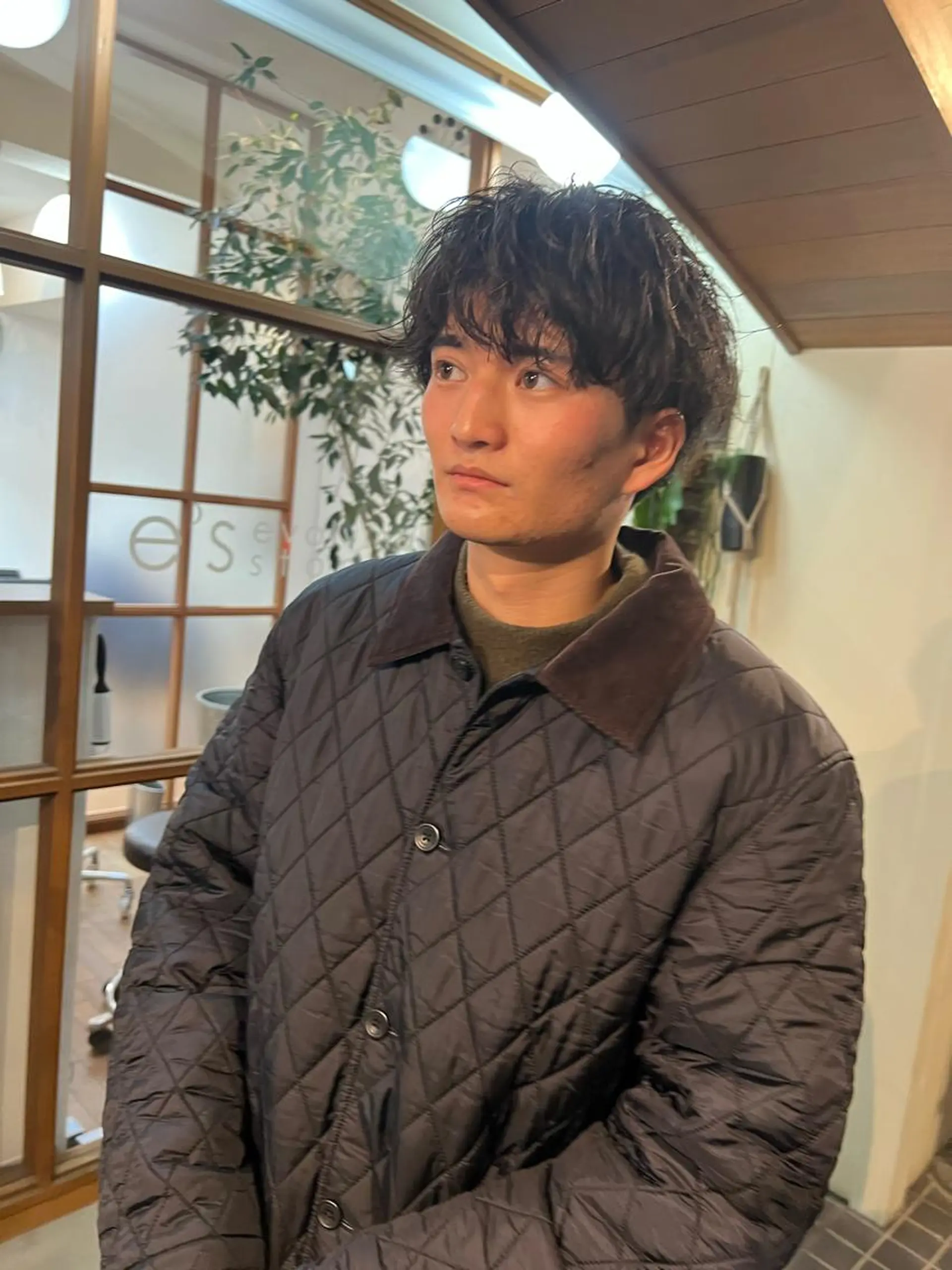 ショート パーマ つくばUtooe's 副店長　寺沢颯のヘアスタイル