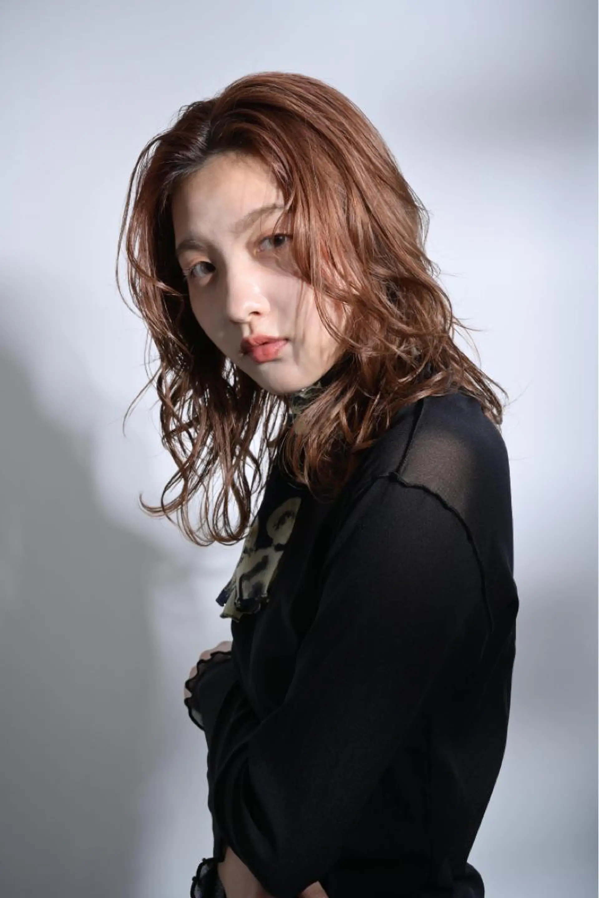 セミロング ボブ/美髪矯正 /佐藤　奈巳のヘアスタイル