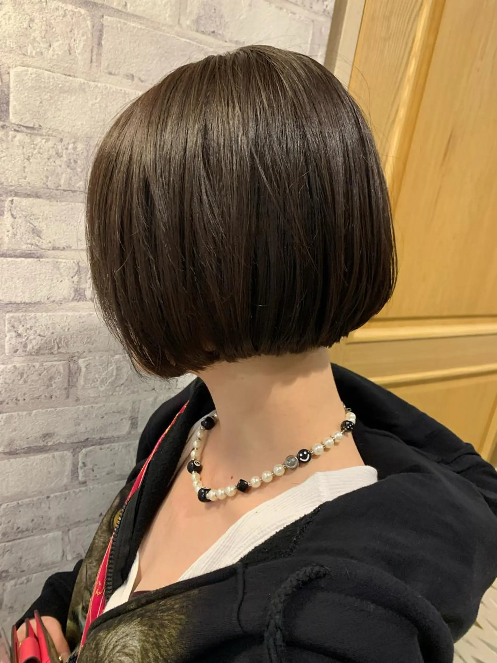 ミディアム ボブ カット ヘアカラー newiネウィ _naoのヘアスタイル