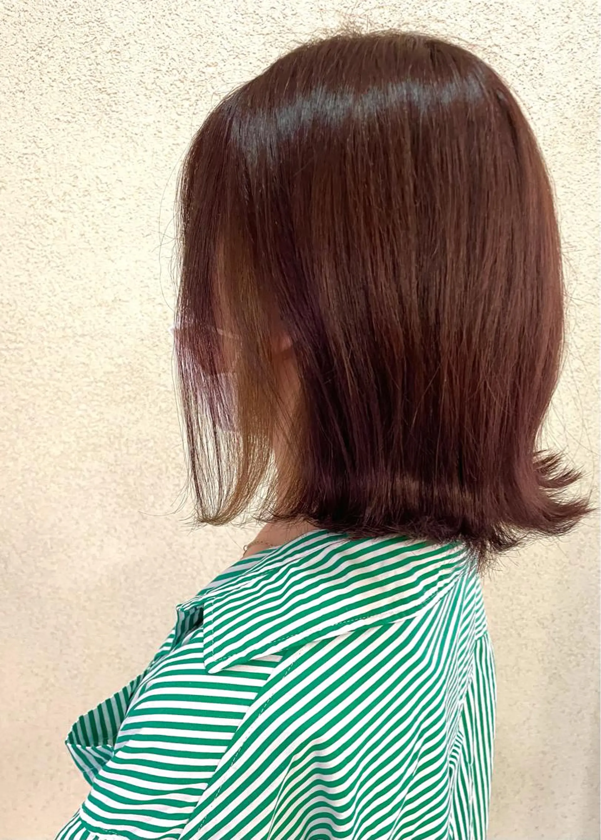 ミディアム カラー 松下 由恵のヘアスタイル