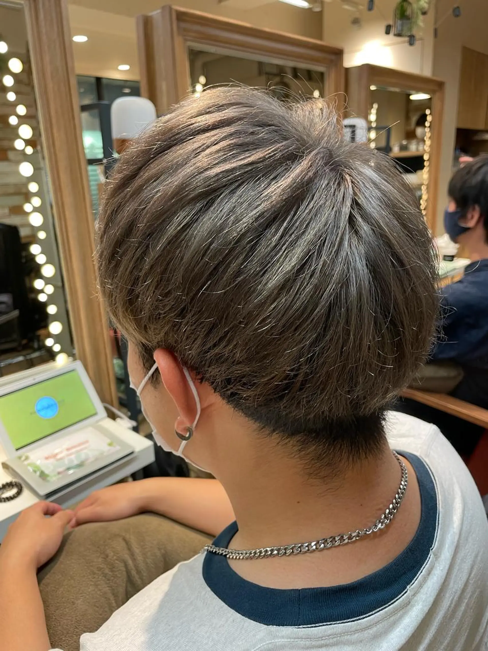 ショート カラー メンズ ✨横須賀髪質改善✨️ 加藤 百音のヘアスタイル