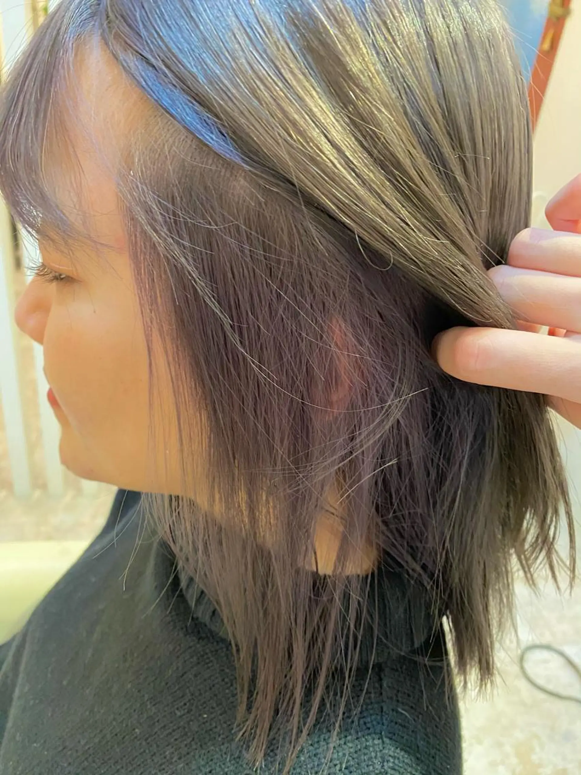 セミロング カラー Design Color🐰アユミのヘアスタイル