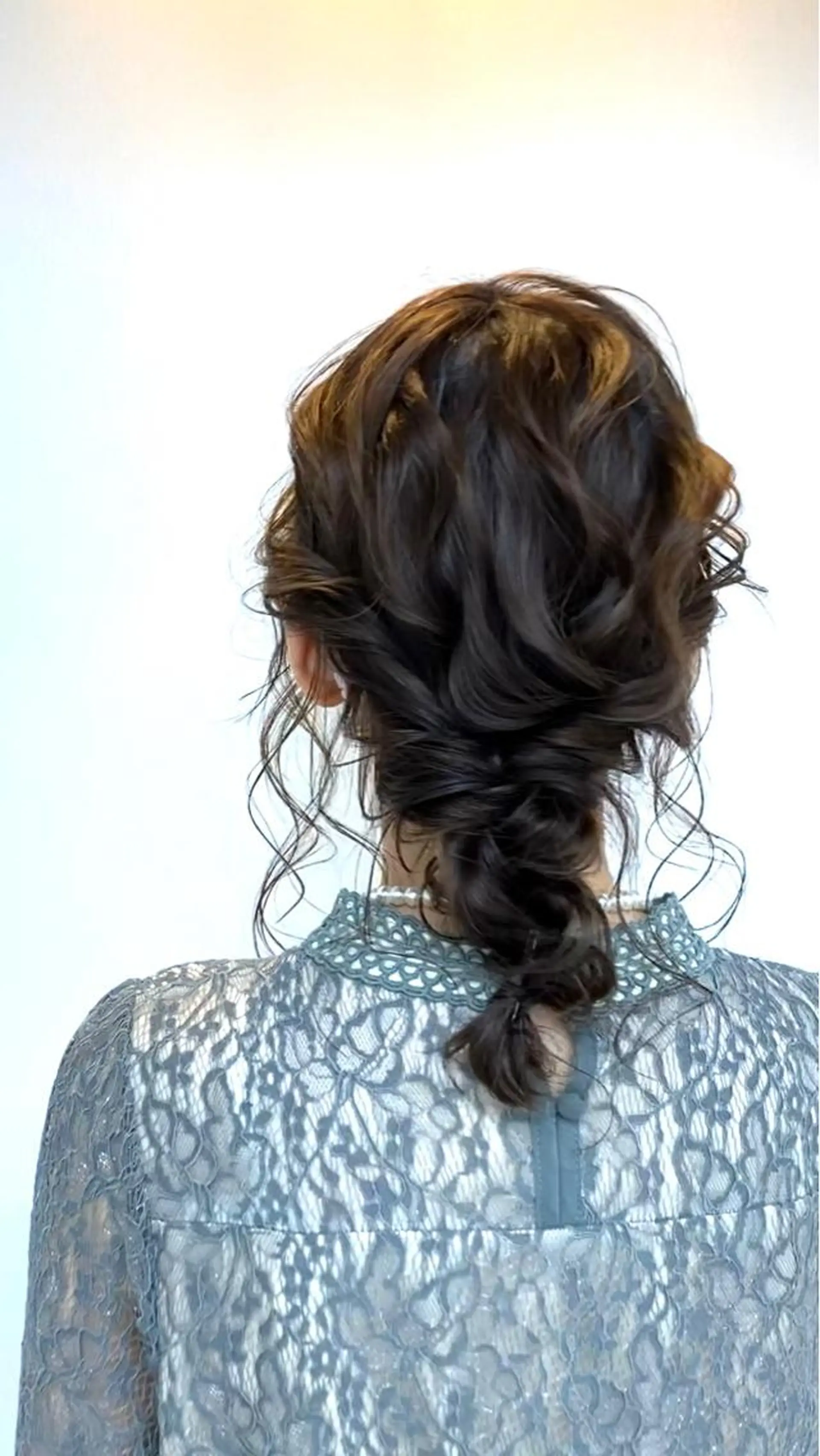 セミロング 🌟天王寺ヘアセット 🥑アレンジ師🌟のヘアスタイル