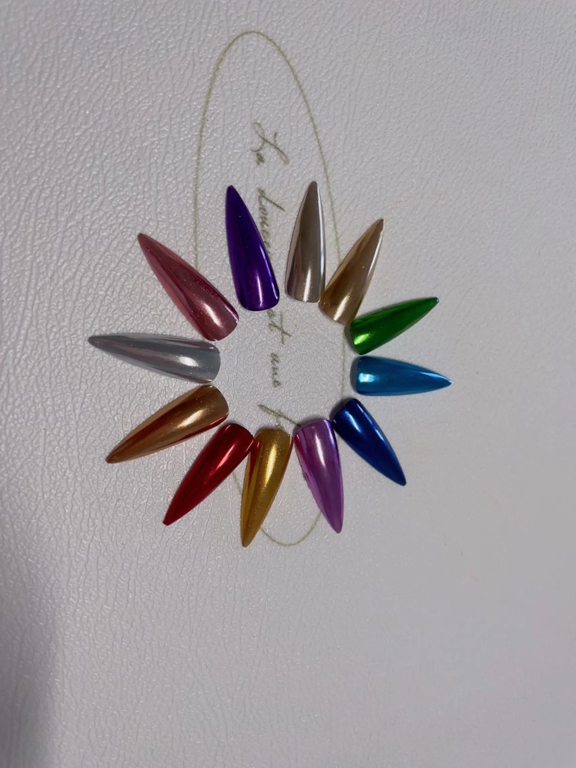 ネイル ミラーネイル ハンドネイル エン Nail salonのネイルデザイン