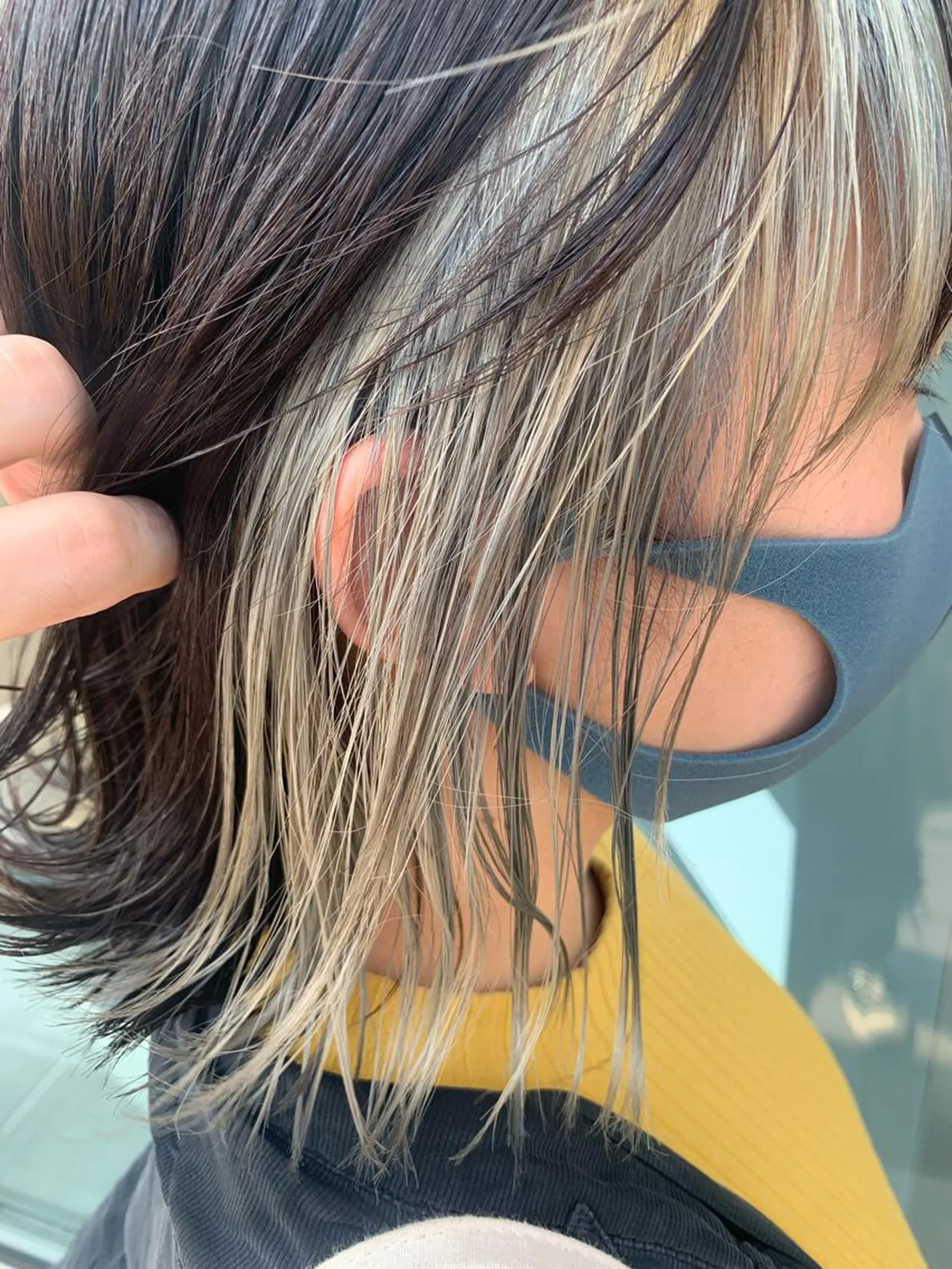 ショート カラー ブリーチ ブロンド ホワイトブロンド ‪🌿パーマ大好評 メンズ特化🌿ワタルのヘアスタイル