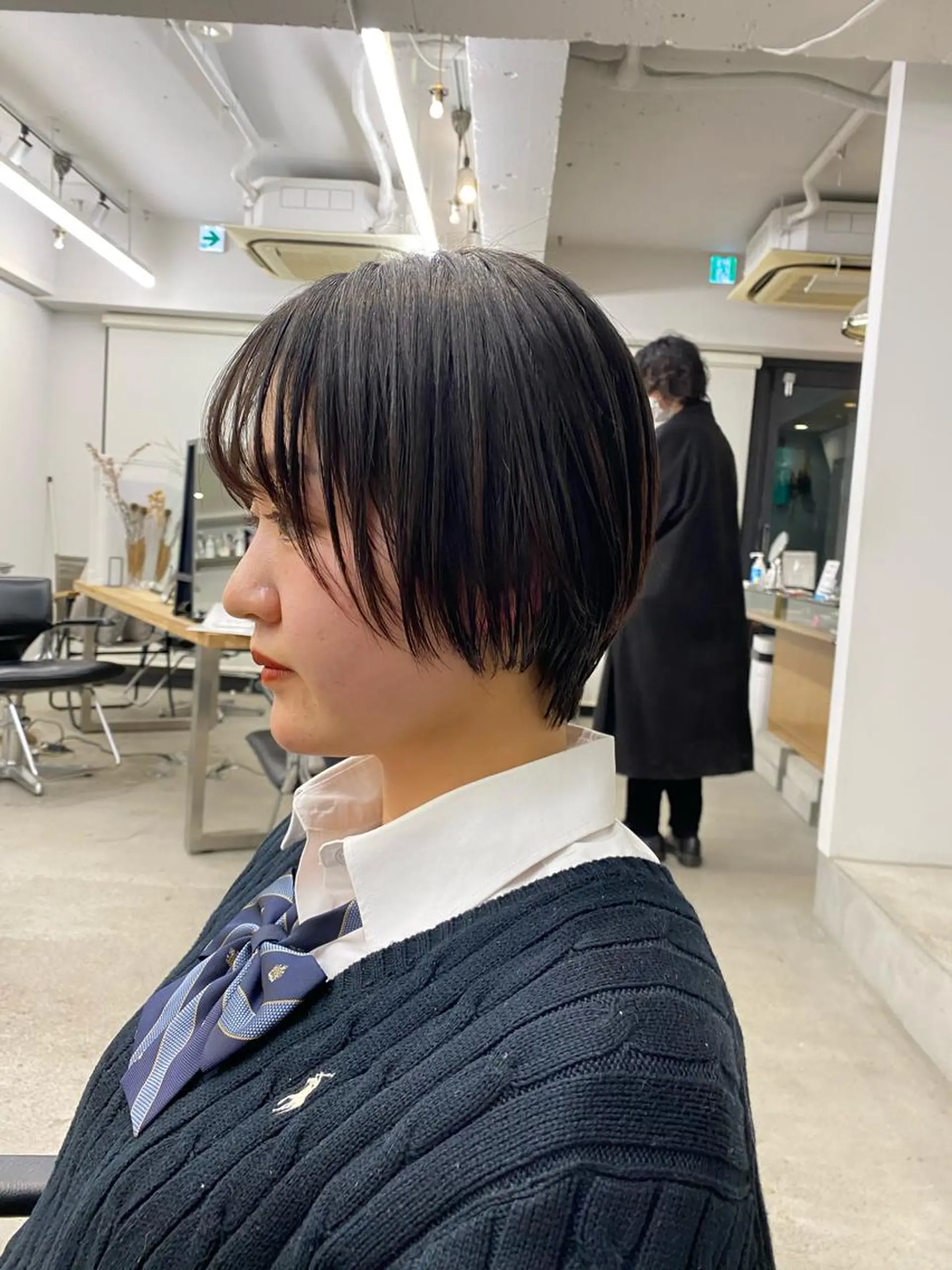 ショート ショートボブ ボブ ショートヘア カット トリートメント Flamme Annaのヘアスタイル