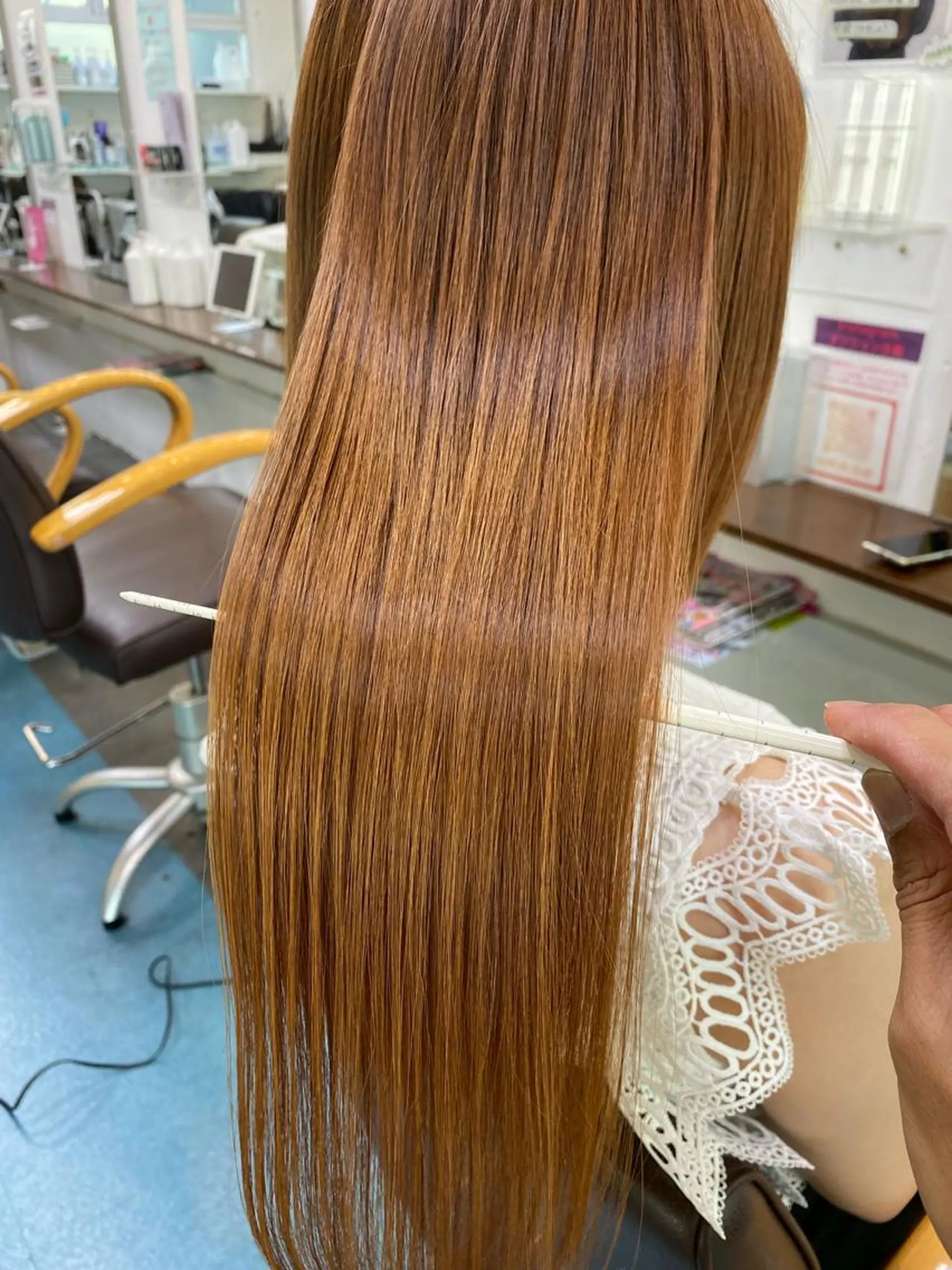 ロング 髪質改善 トリートメント カット トリートメント 【髪質改善】に特化 オリーブオイルクラブのヘアスタイル