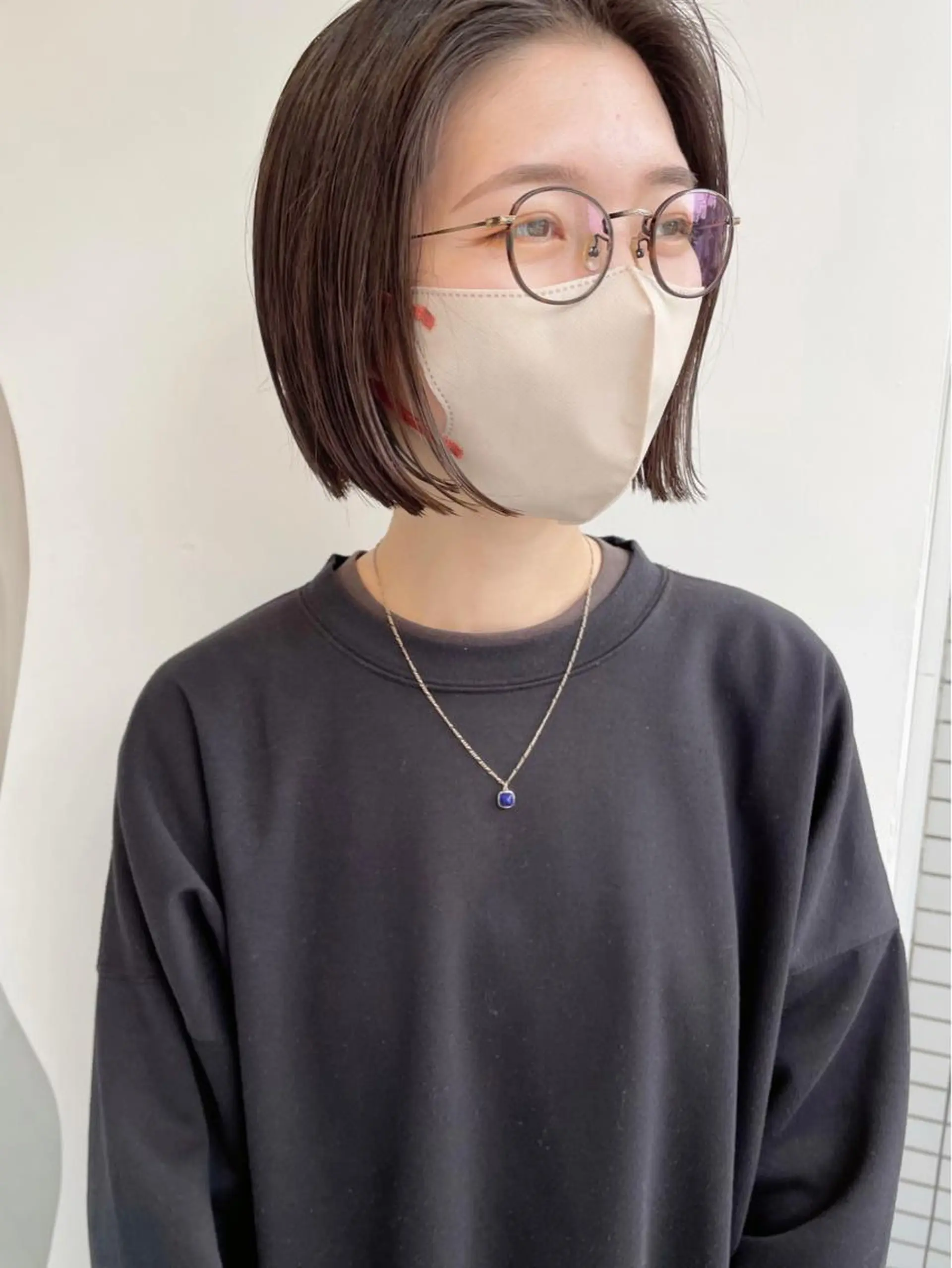 ショート 切りっぱなしボブ ボブ 【ボブ/個室サロン】 癒し空間mimuraのヘアスタイル