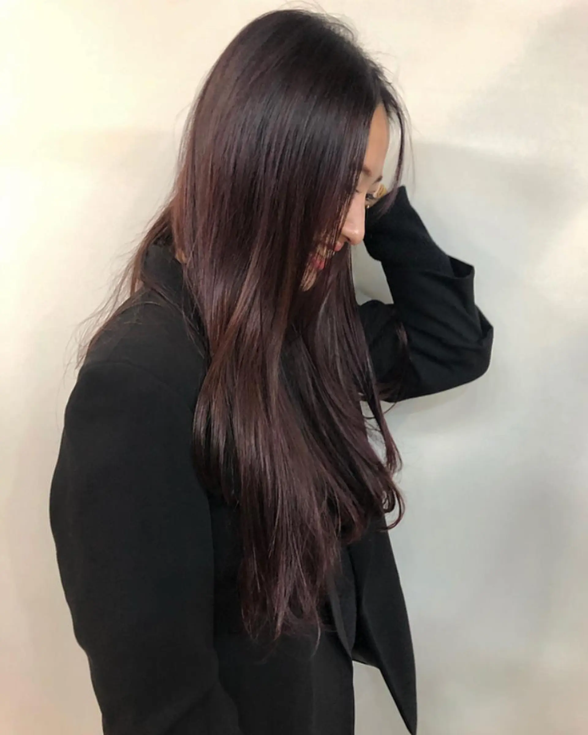 ロング 田中 碧のヘアスタイル