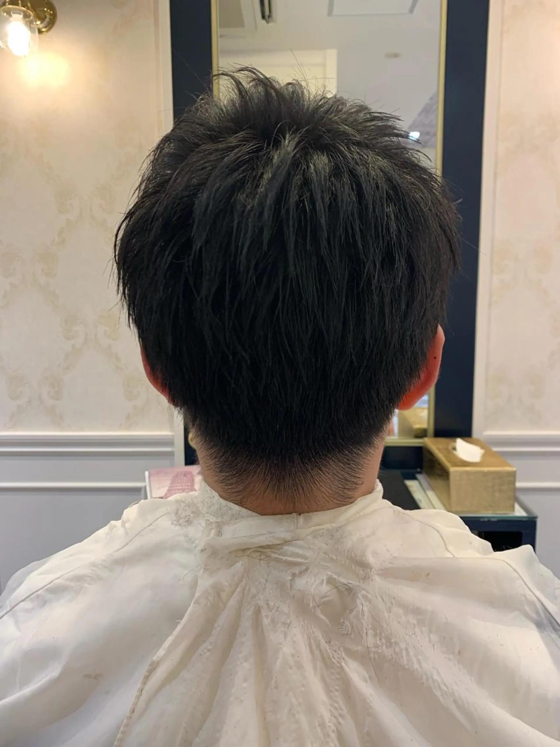 メンズ 粟田 めぐみのヘアスタイル