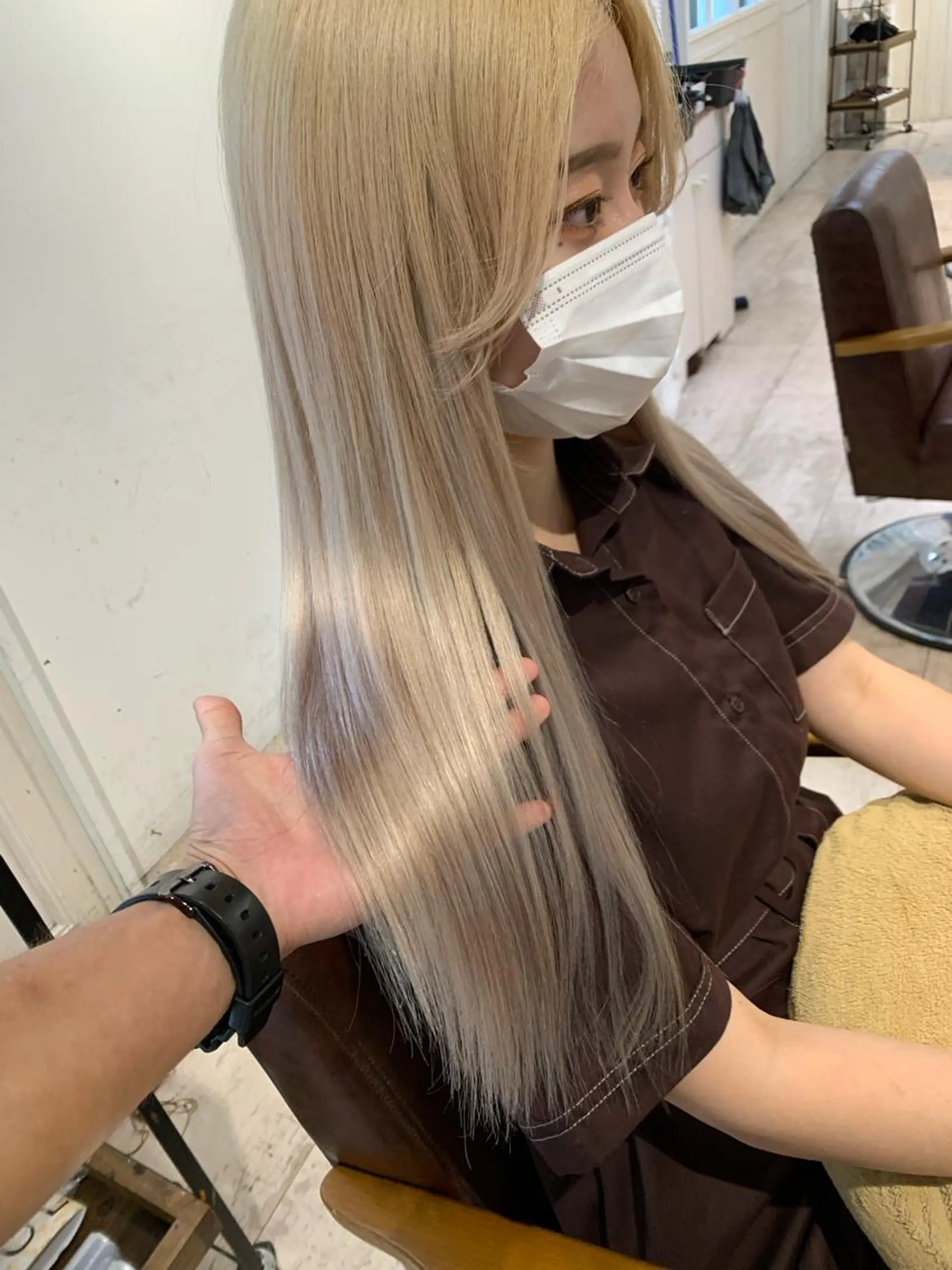 ショート ヘアカラー トリートメント ヘアセット ブリーチ/ケア カラー/KOICHIのヘアスタイル