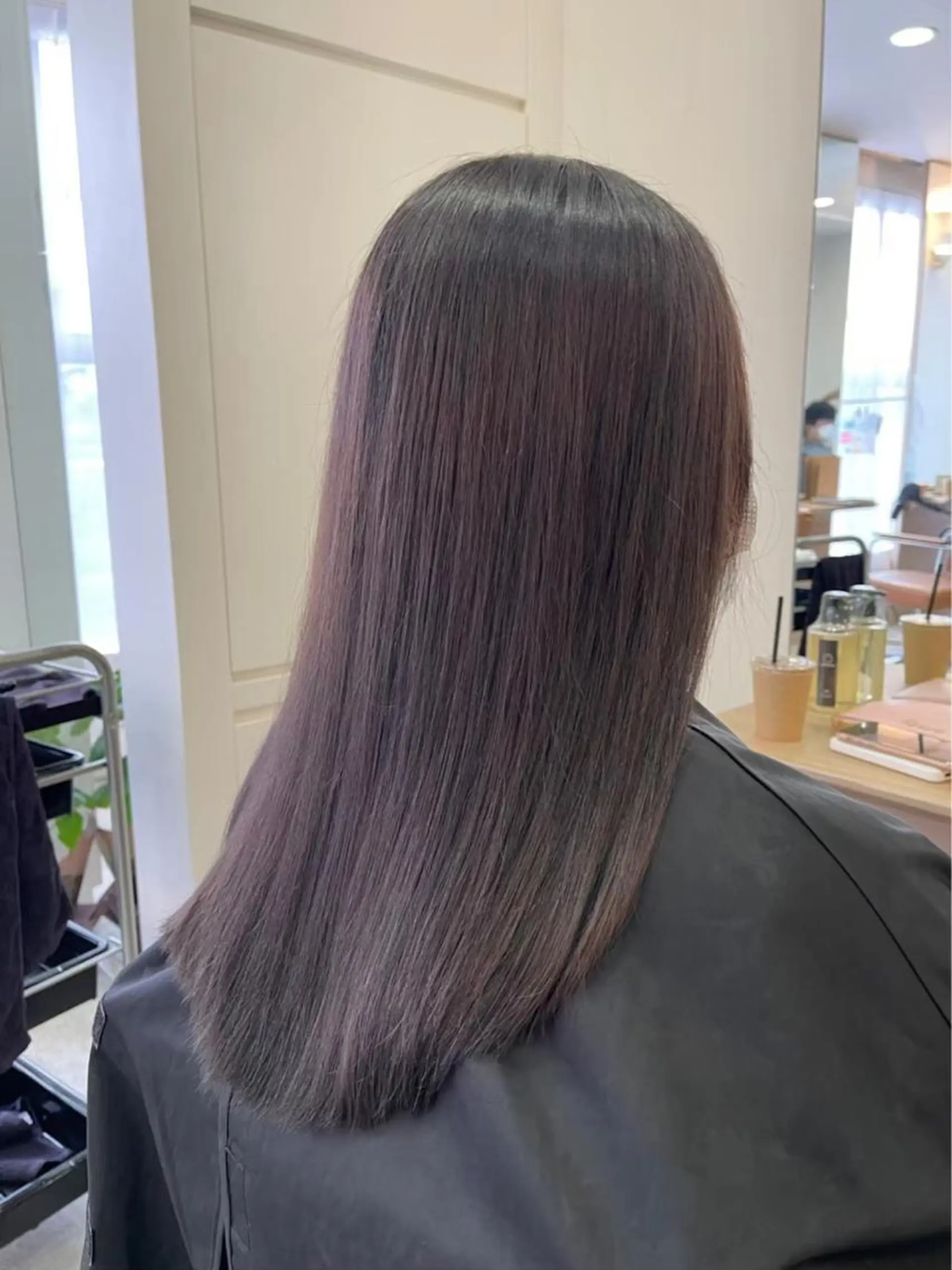 セミロング カラー 神戸ボブ✂️ ioe三宮/田 伸佳のヘアスタイル