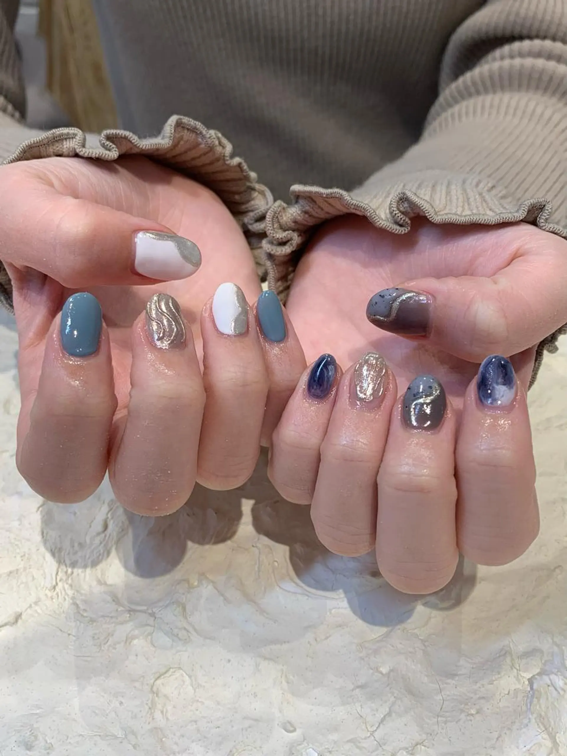 ネイル マキノ ユイのネイルデザイン