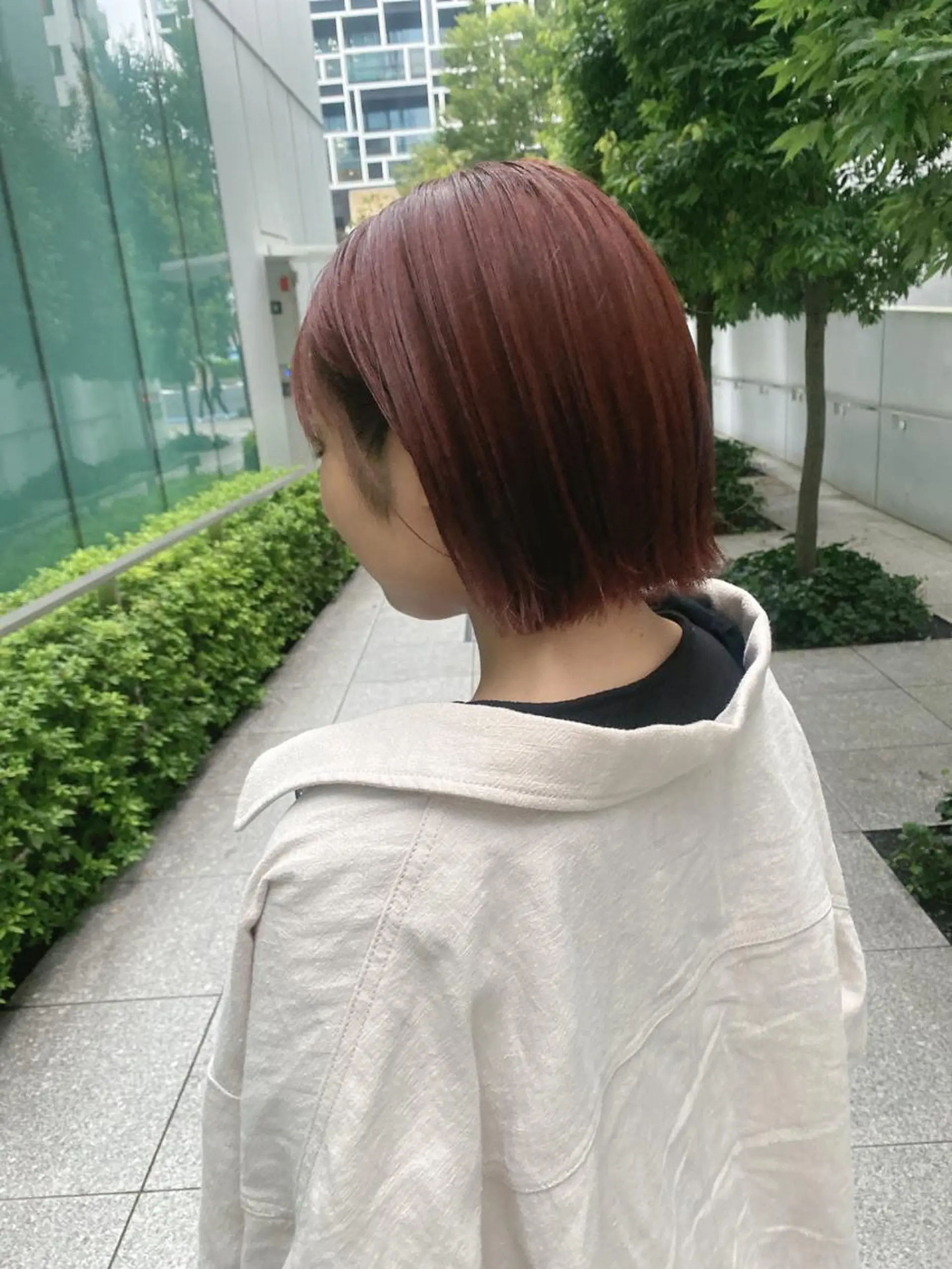 ショート カラー ヘアアレンジ 【代表】 たき〜のヘアスタイル