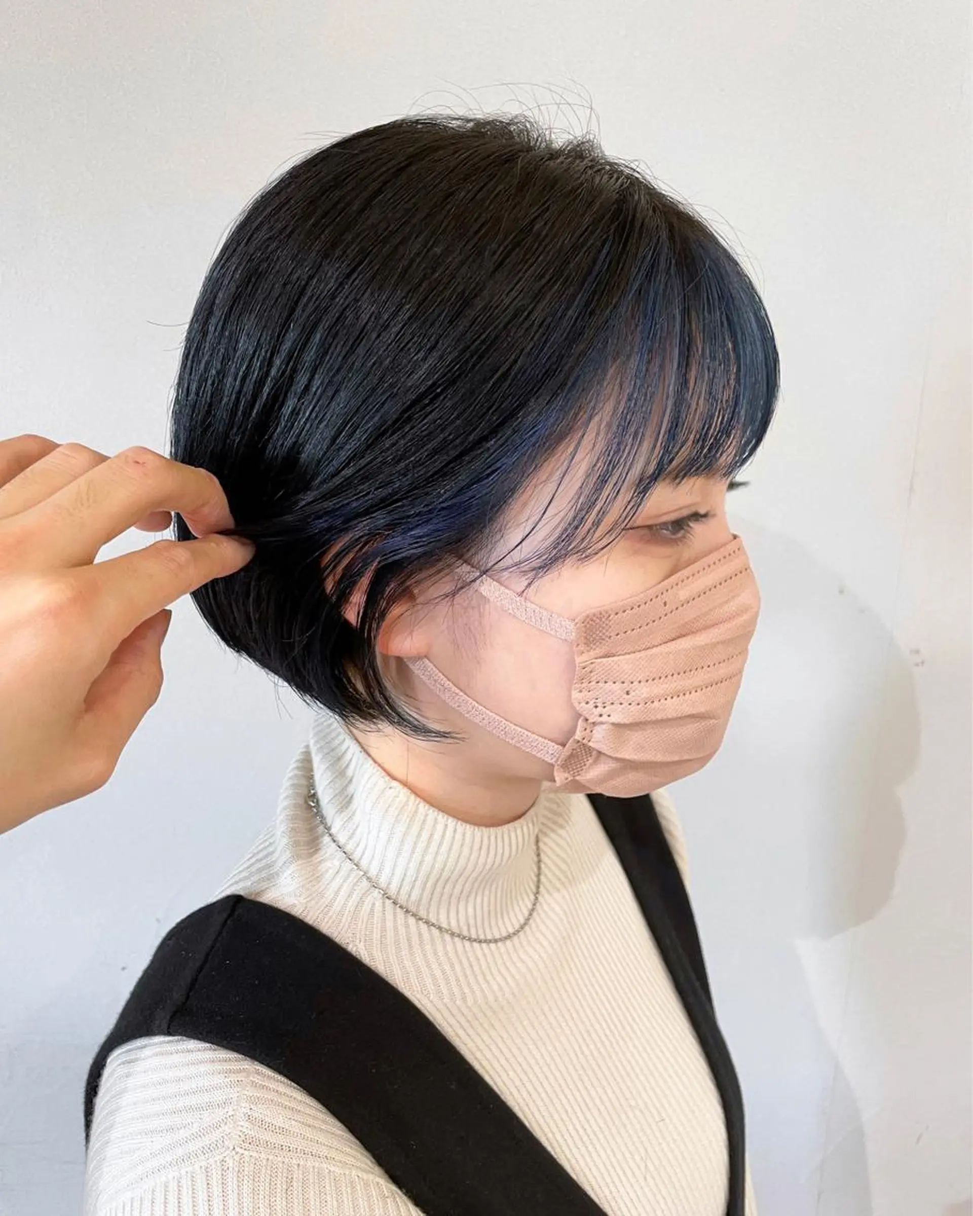 ショート ヘアカラー トリートメント 向井 涼太朗のヘアスタイル