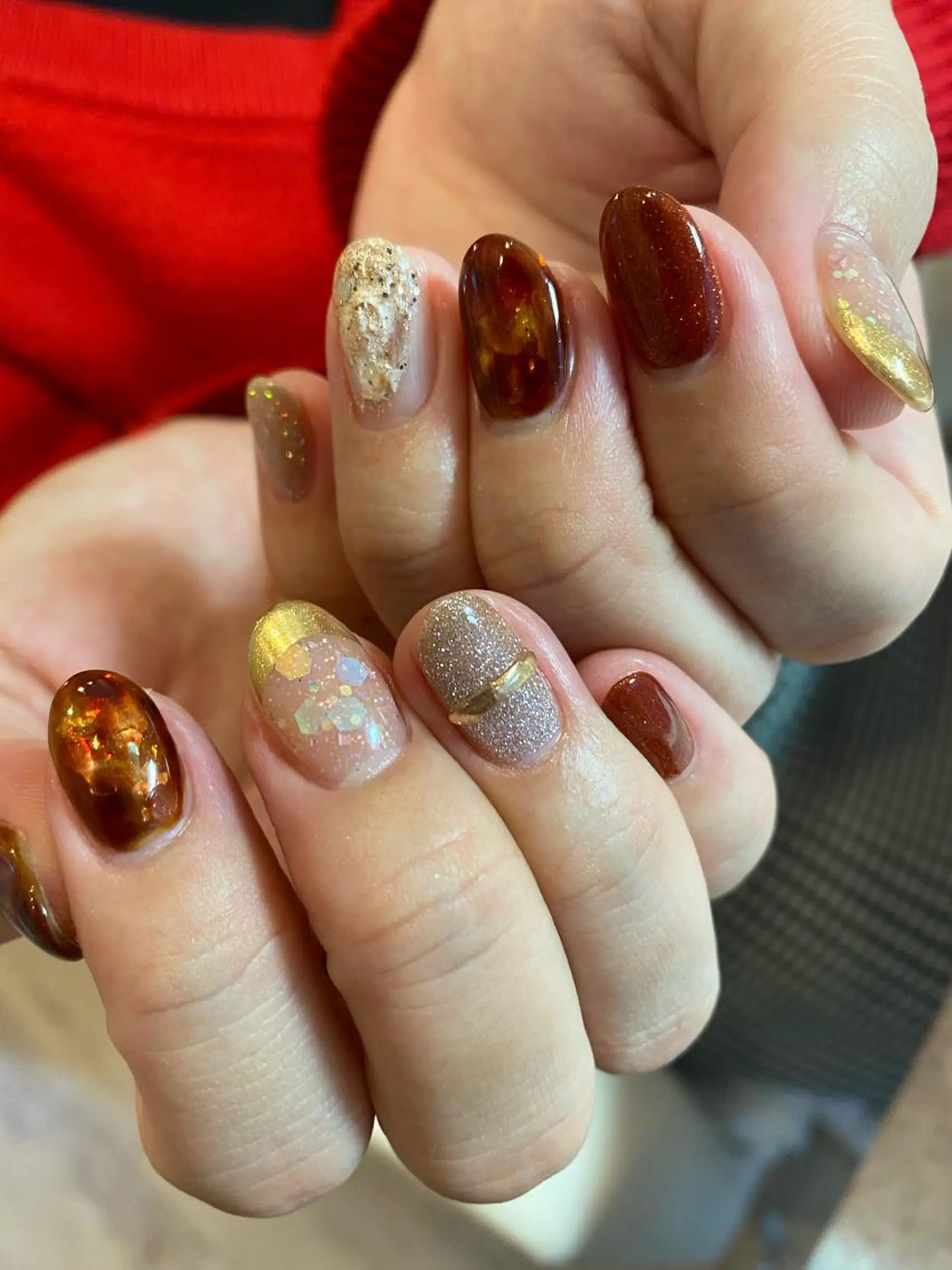 ネイル ハンドネイル 【LINON】 airiのネイルデザイン