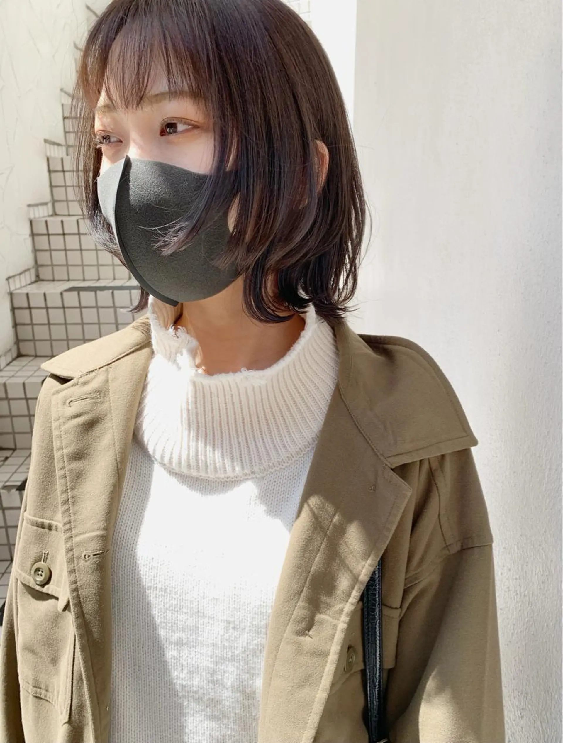 ショート カラー ウルフカット カット ヘアカラー 樫原裕二/レイヤー カット/透明感カラーのヘアスタイル