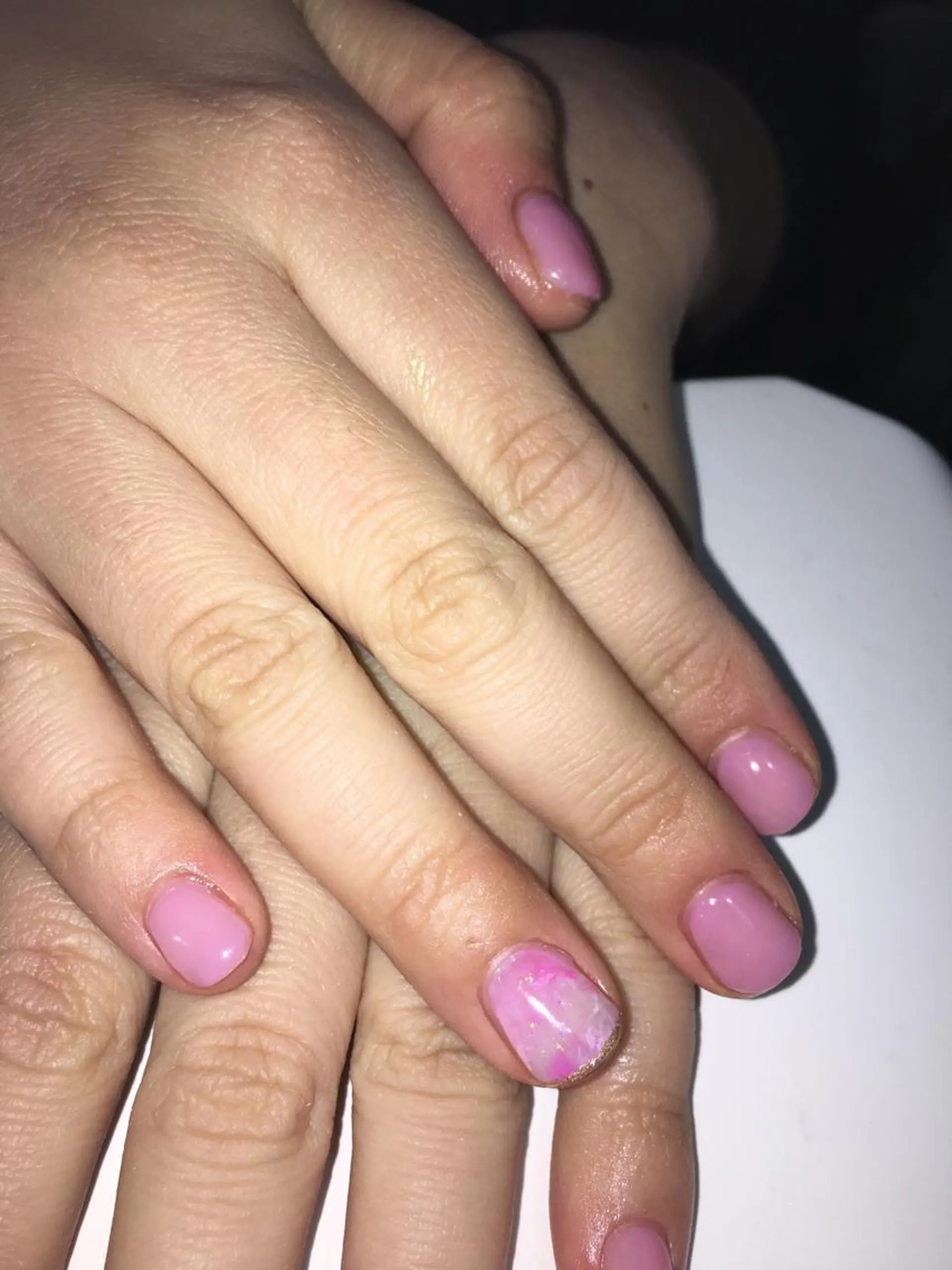 ネイル ピンク MIHO ☆のネイルデザイン