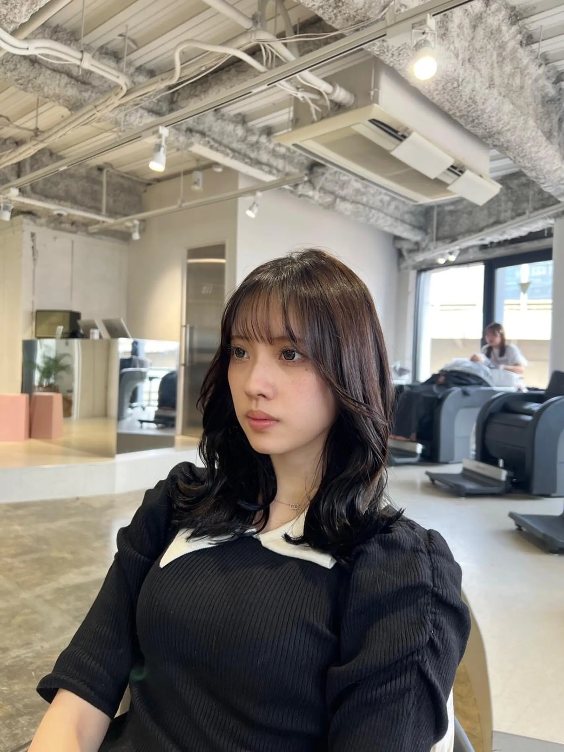 ミディアム 店長/レイヤーカット /大東悠生のヘアスタイル