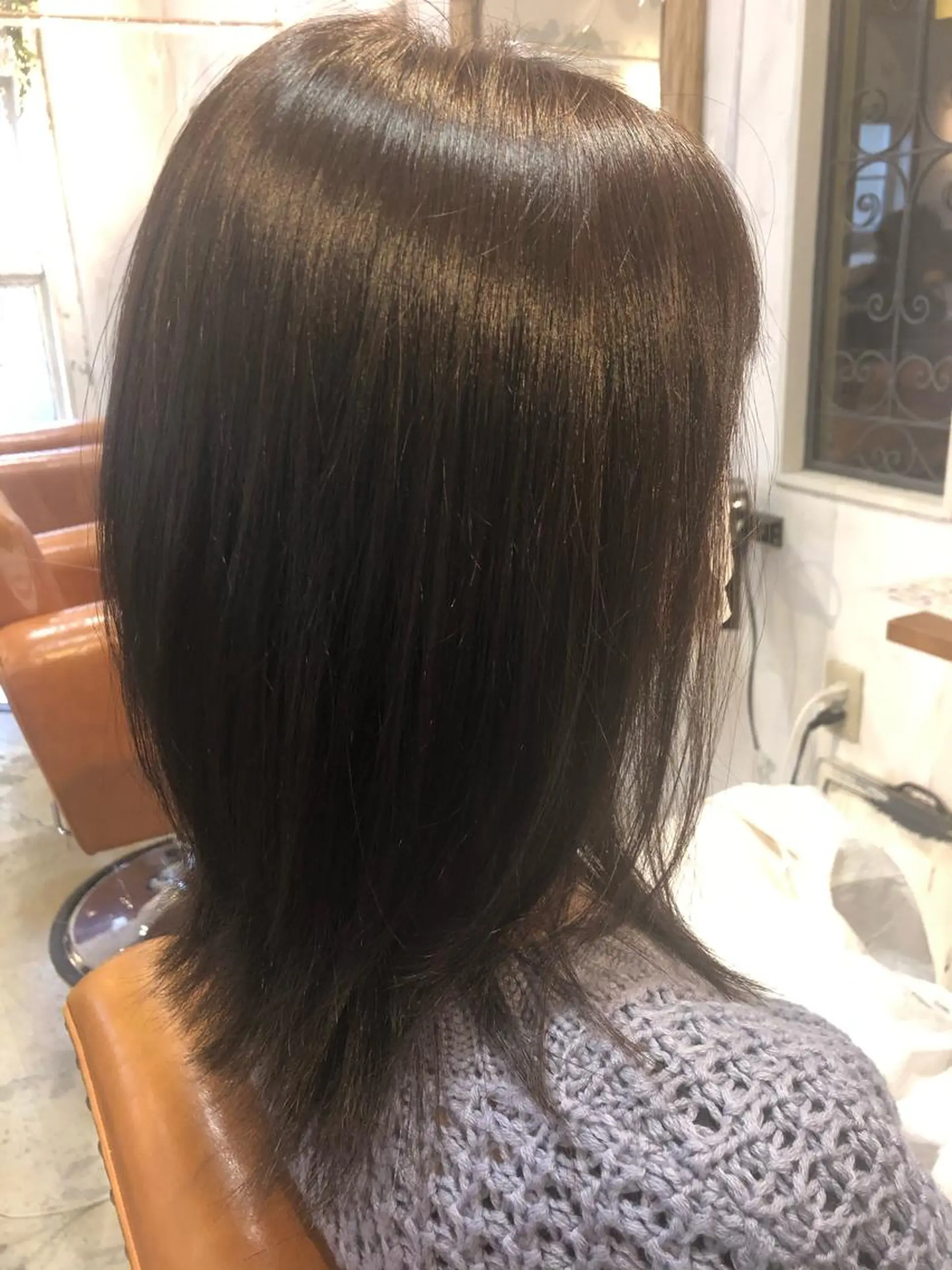 ミディアム カラー レイヤー/髪質改善 /YUUKI/船橋のヘアスタイル