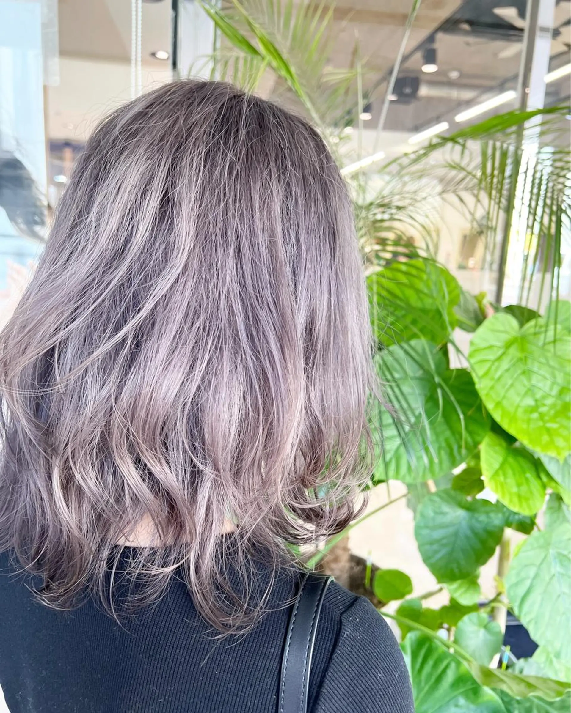 ミディアム カラー カット ヘアカラー トリートメント 🍀お悩み改善憧れの 美髪　小林風雅のヘアスタイル