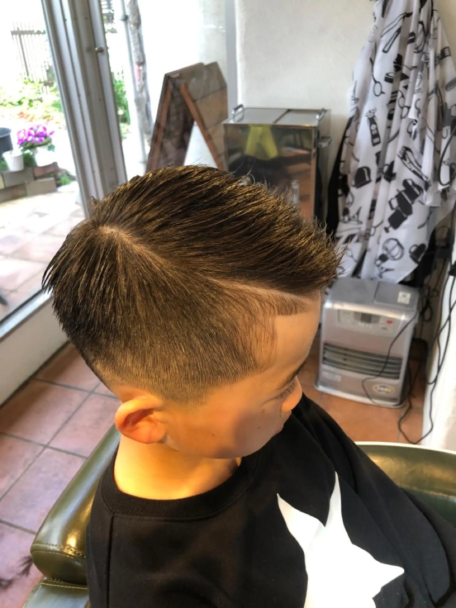 ショート メンズ キッズ カット 冨士川 英樹のヘアスタイル