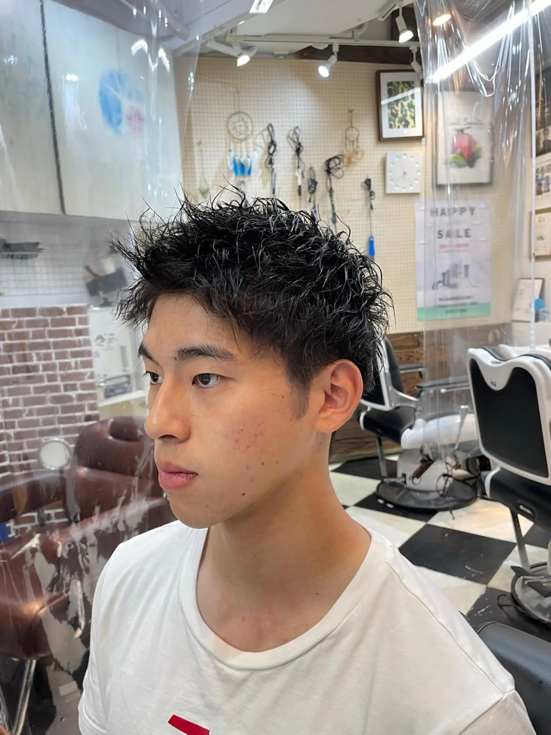 ミディアム Kamiya's TOKYO 安孫子のヘアスタイル