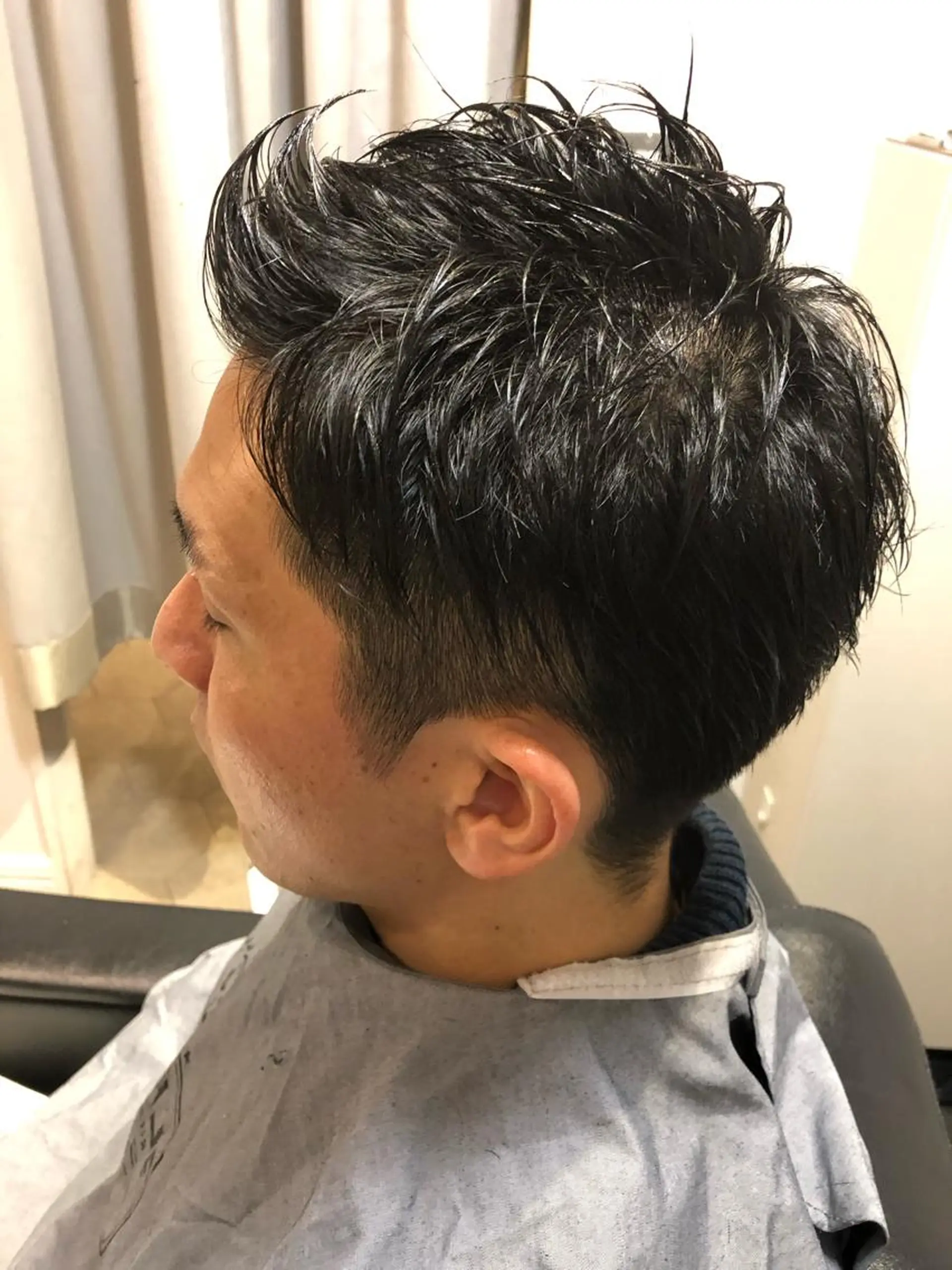 ショート パーマ メンズ 【メンズ特化サロン】 【サロモ特別価格】のヘアスタイル