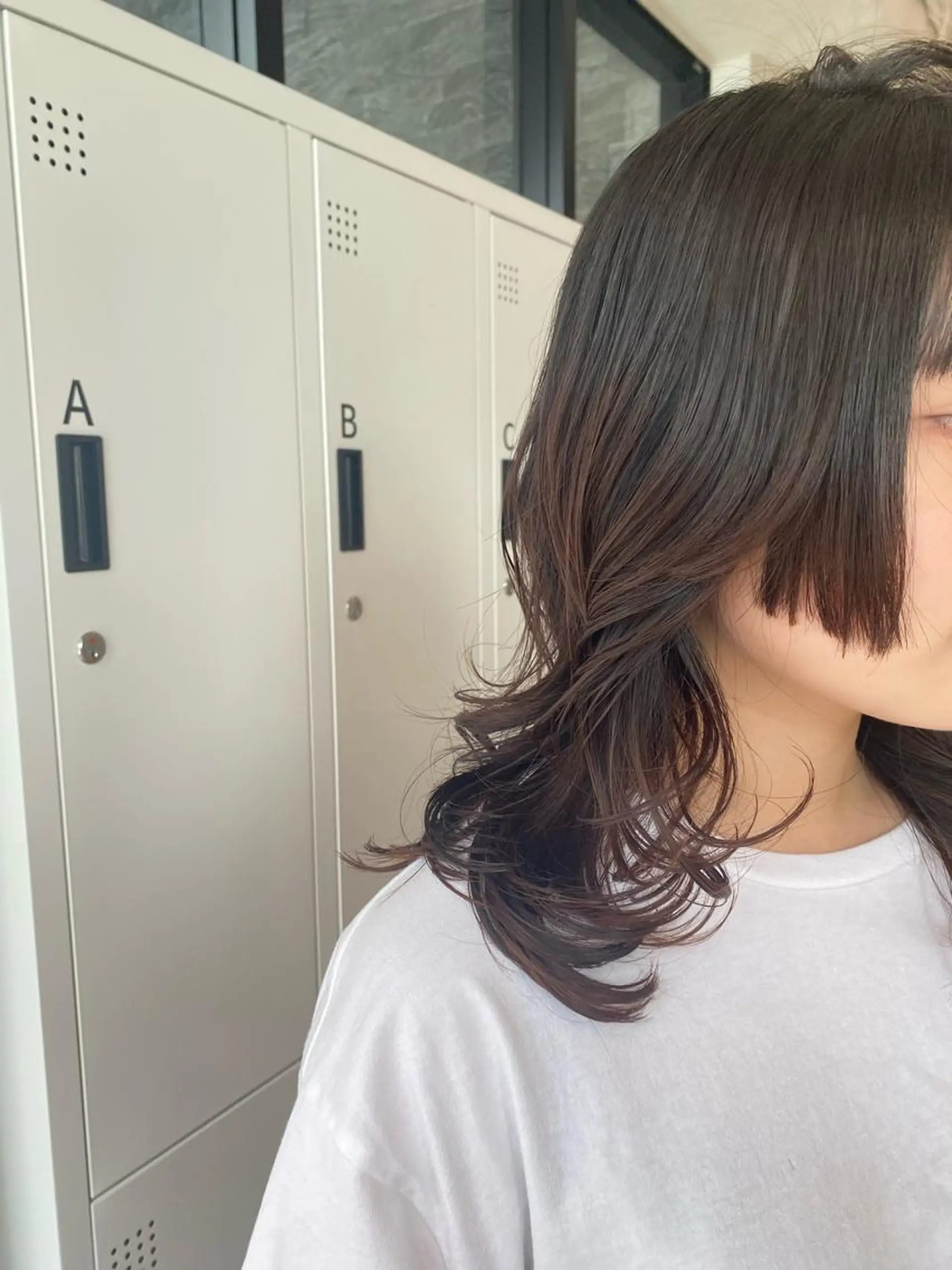 セミロング 姫カット カット オスズ 🎀´-のヘアスタイル